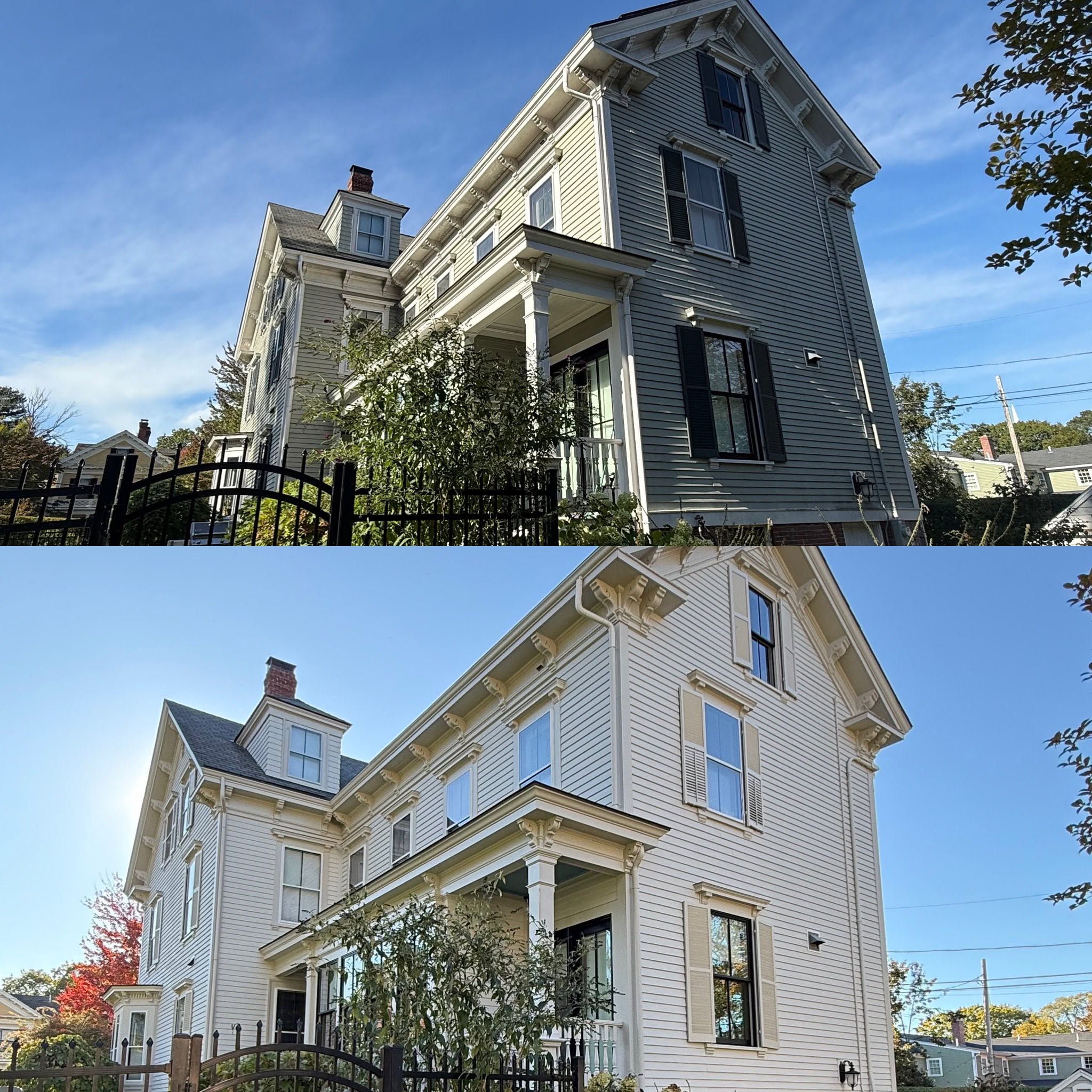 Complete Exterior Repaint on a 150-Year-Old Home — photo 11