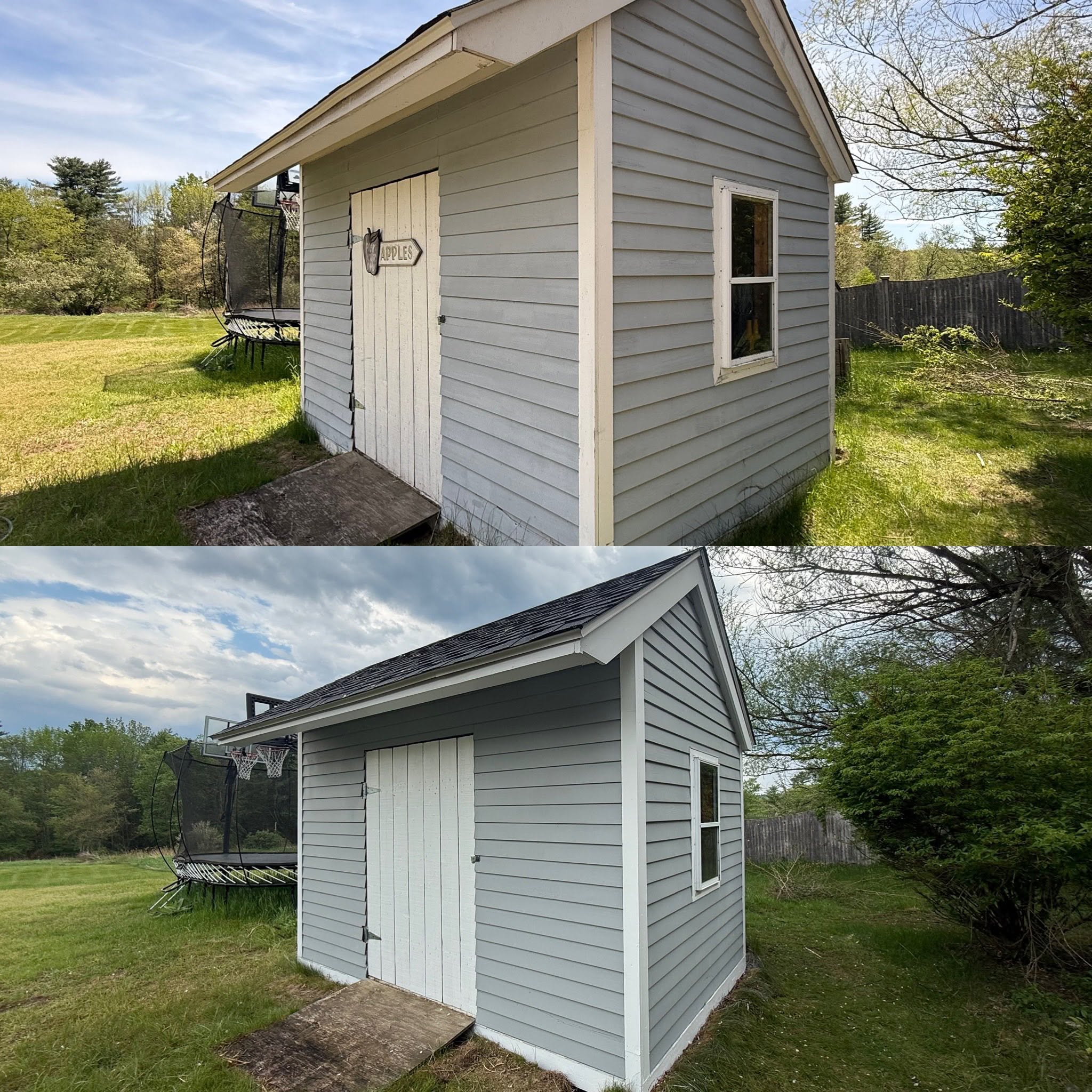 Exterior Stain, Trim, Deck & Shed — Beat the Storm — photo 5
