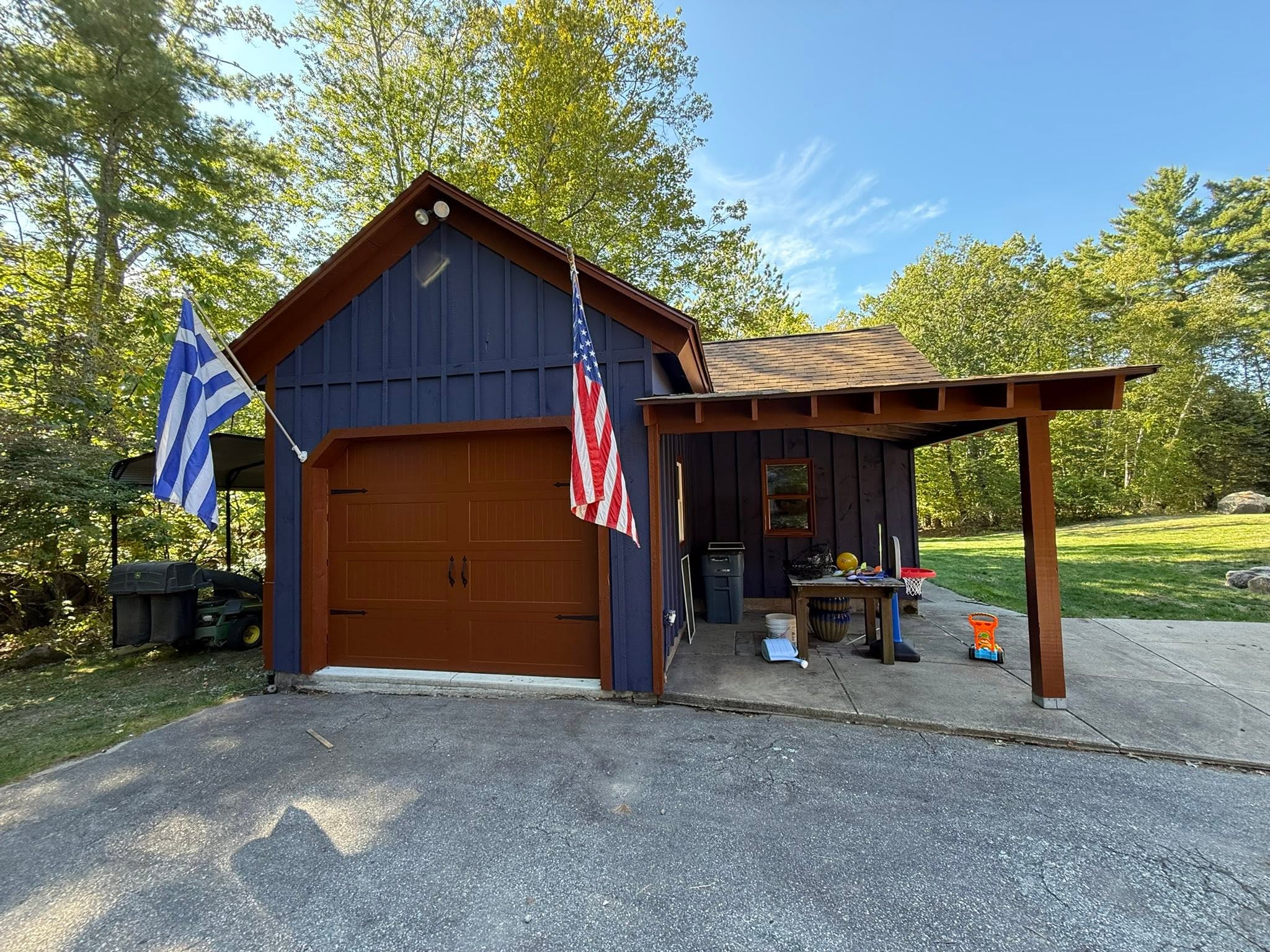 Massive Full Home Exterior & Shed — Before & After — photo 2