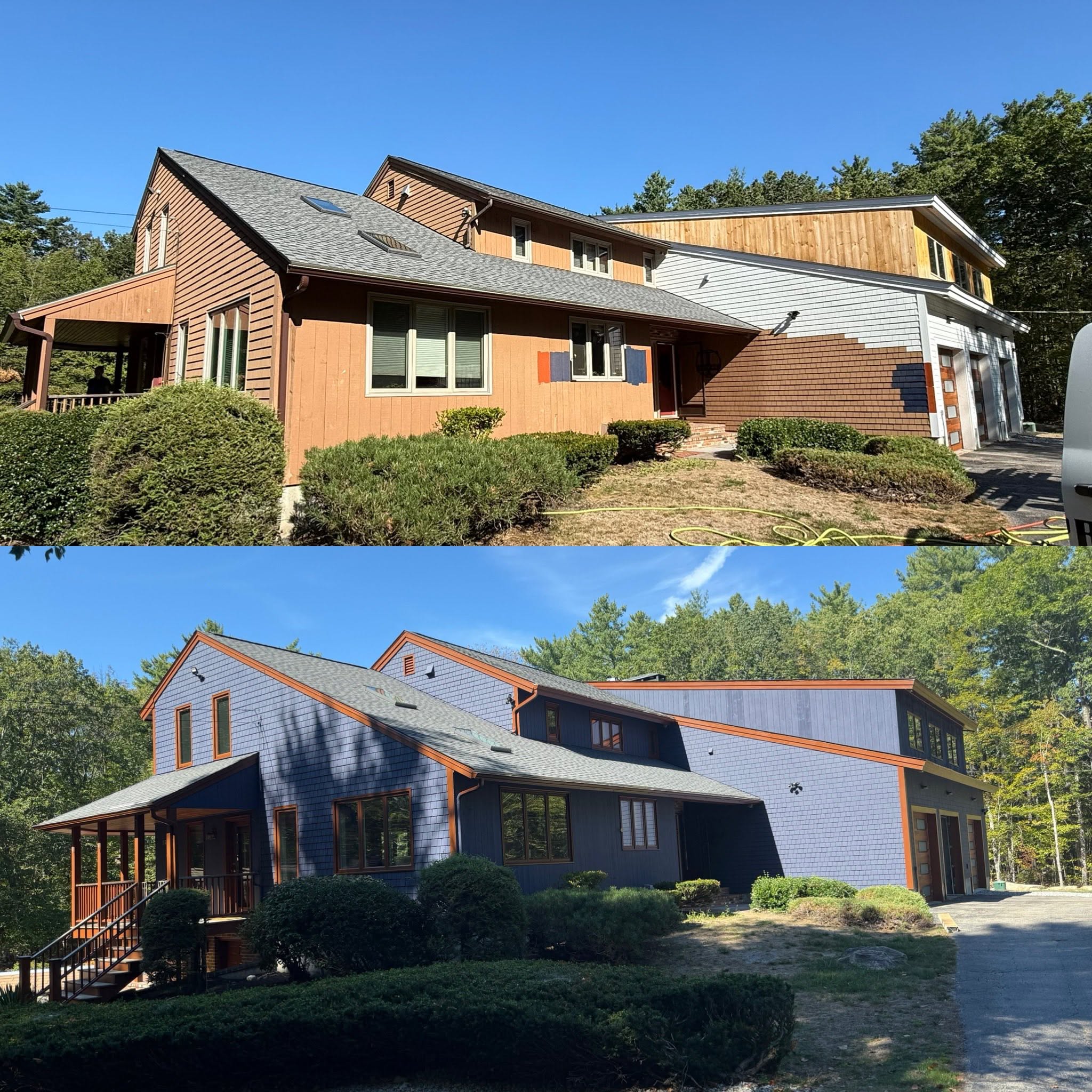 Massive Full Home Exterior & Shed — Before & After — photo 4