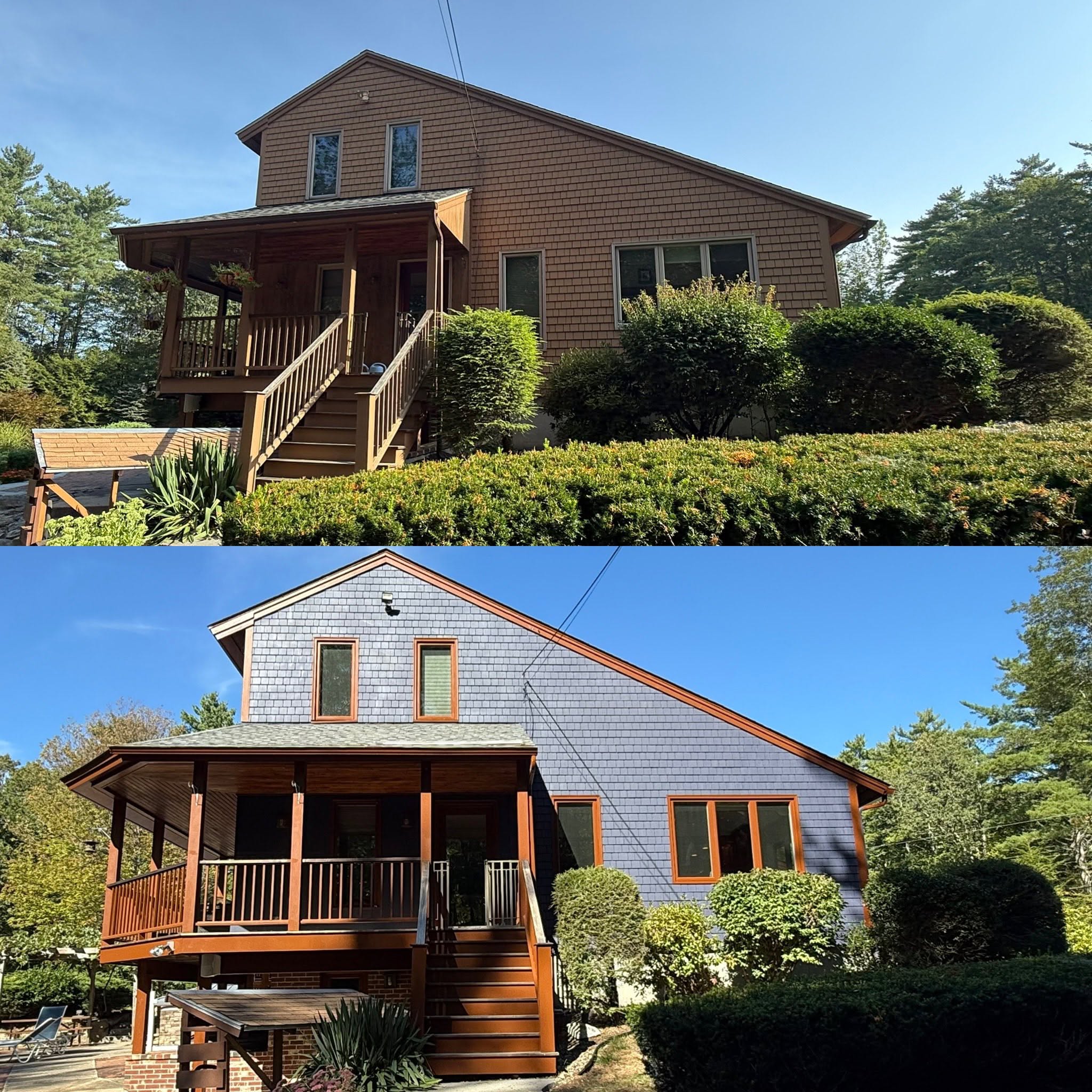 Massive Full Home Exterior & Shed — Before & After — photo 8