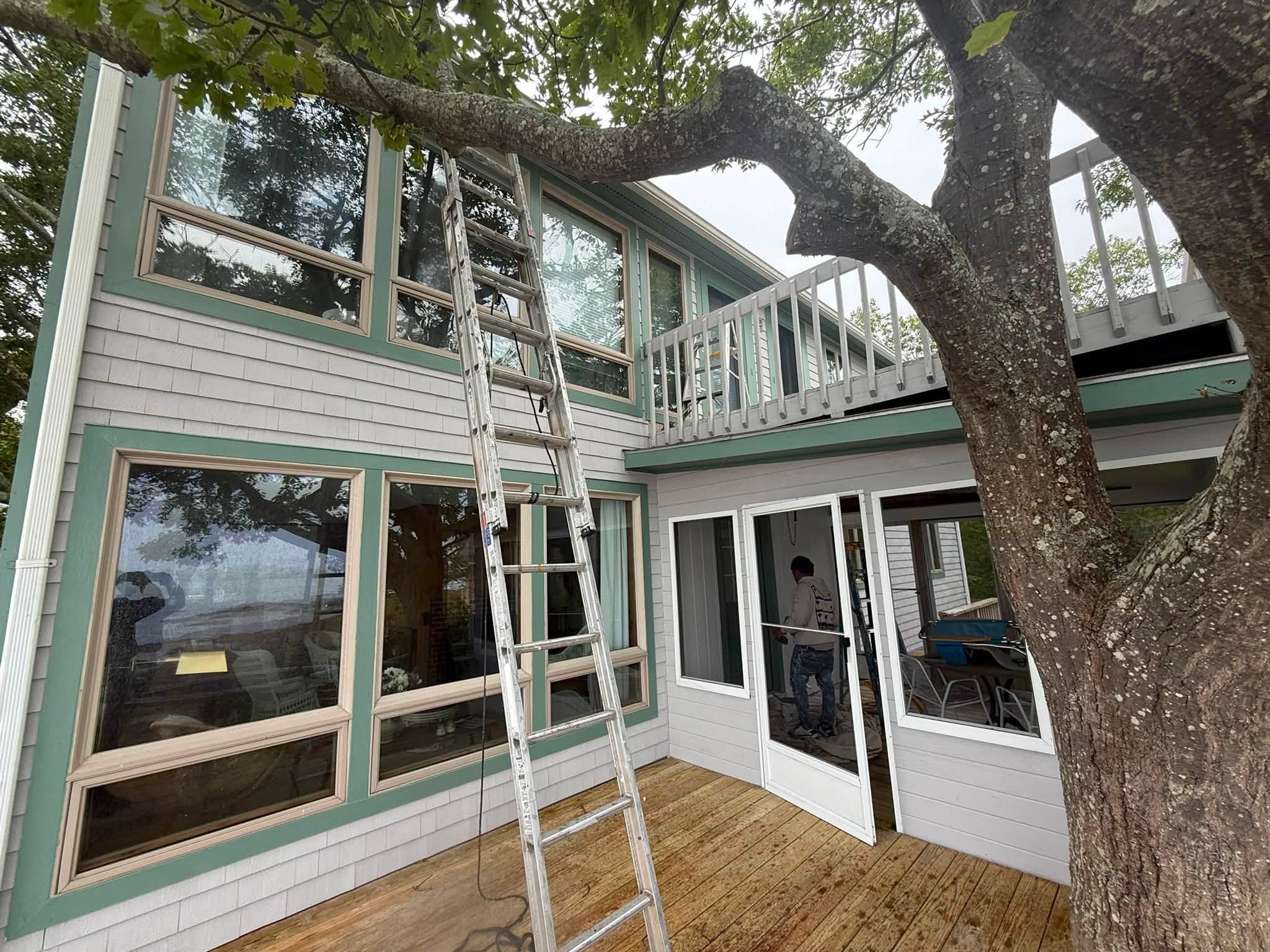 Coastal Exterior Transformation — Body, Trim, Deck & Doors — photo 7