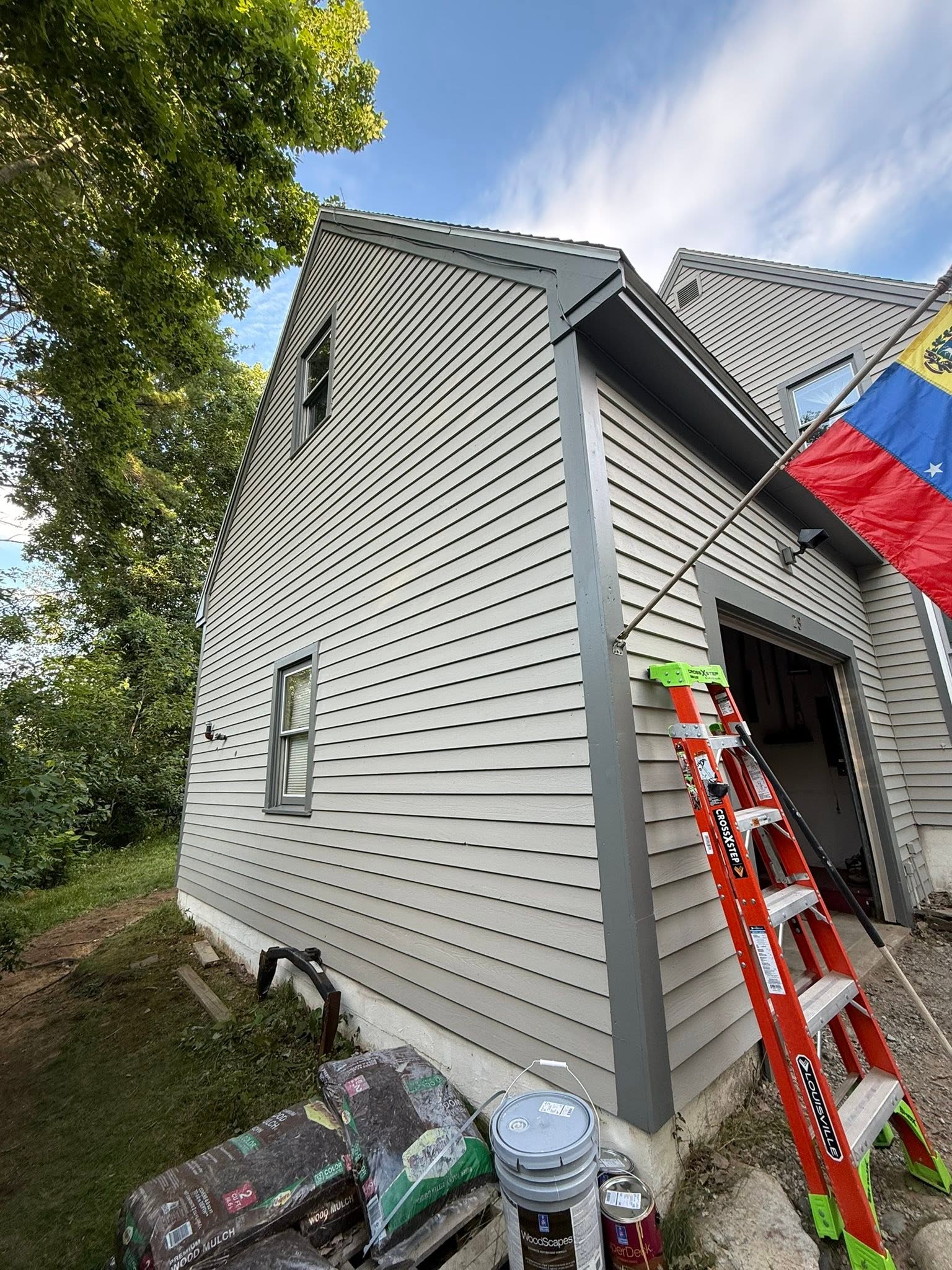 Complete Exterior Paint — One Long Day, Start to Finish — photo 3