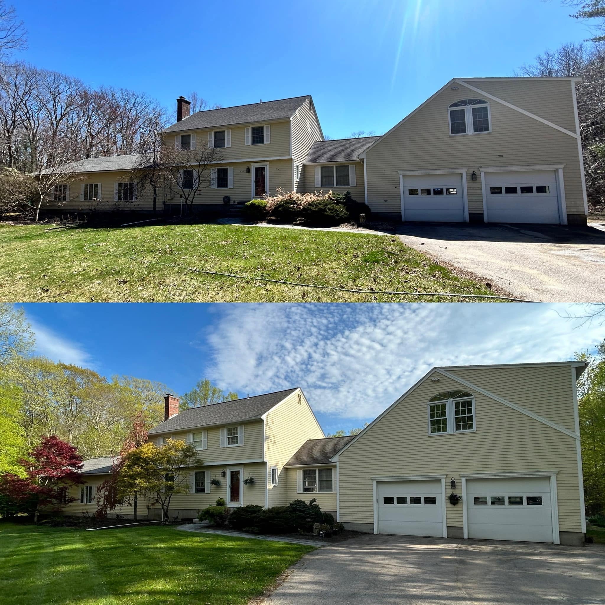 House, Barn & Deck Wash, Prep & Repaint — Chester, NH