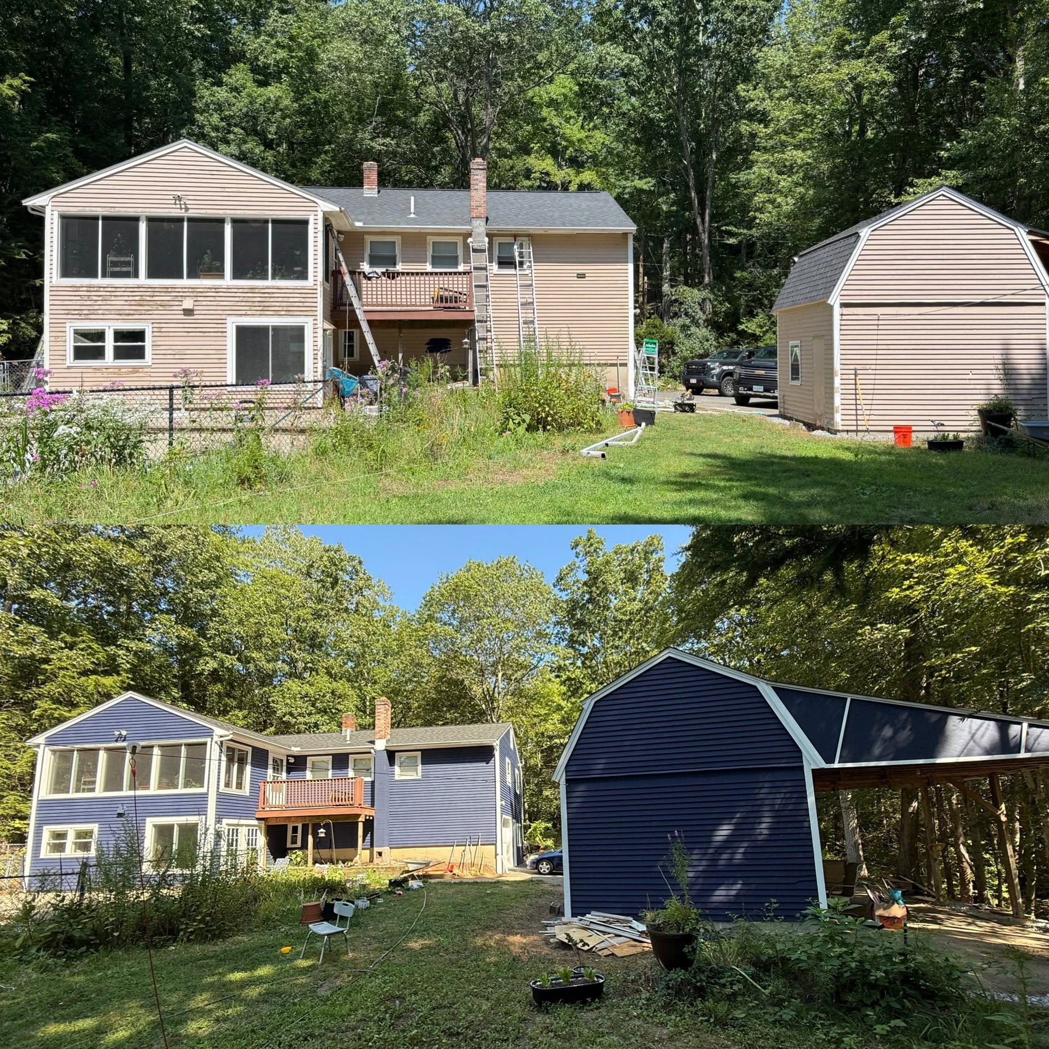 Complete Exterior Paint in Two Days — Danville, NH — Danville, NH