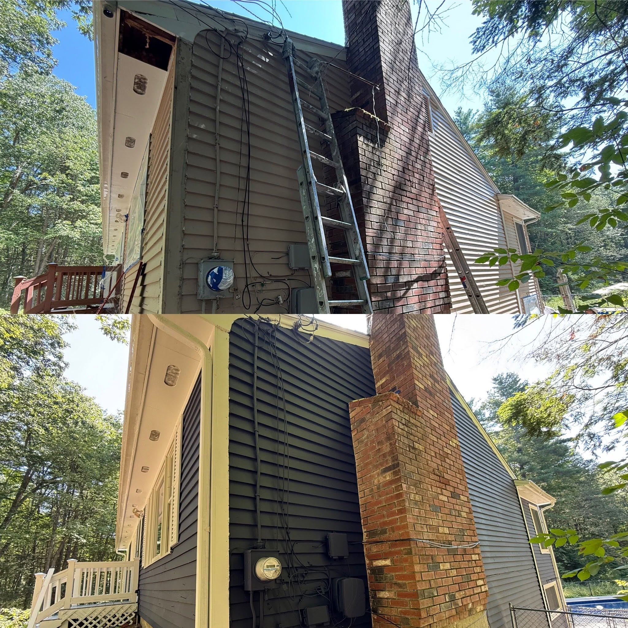 Complete Exterior Paint in Two Days — Danville, NH — photo 11