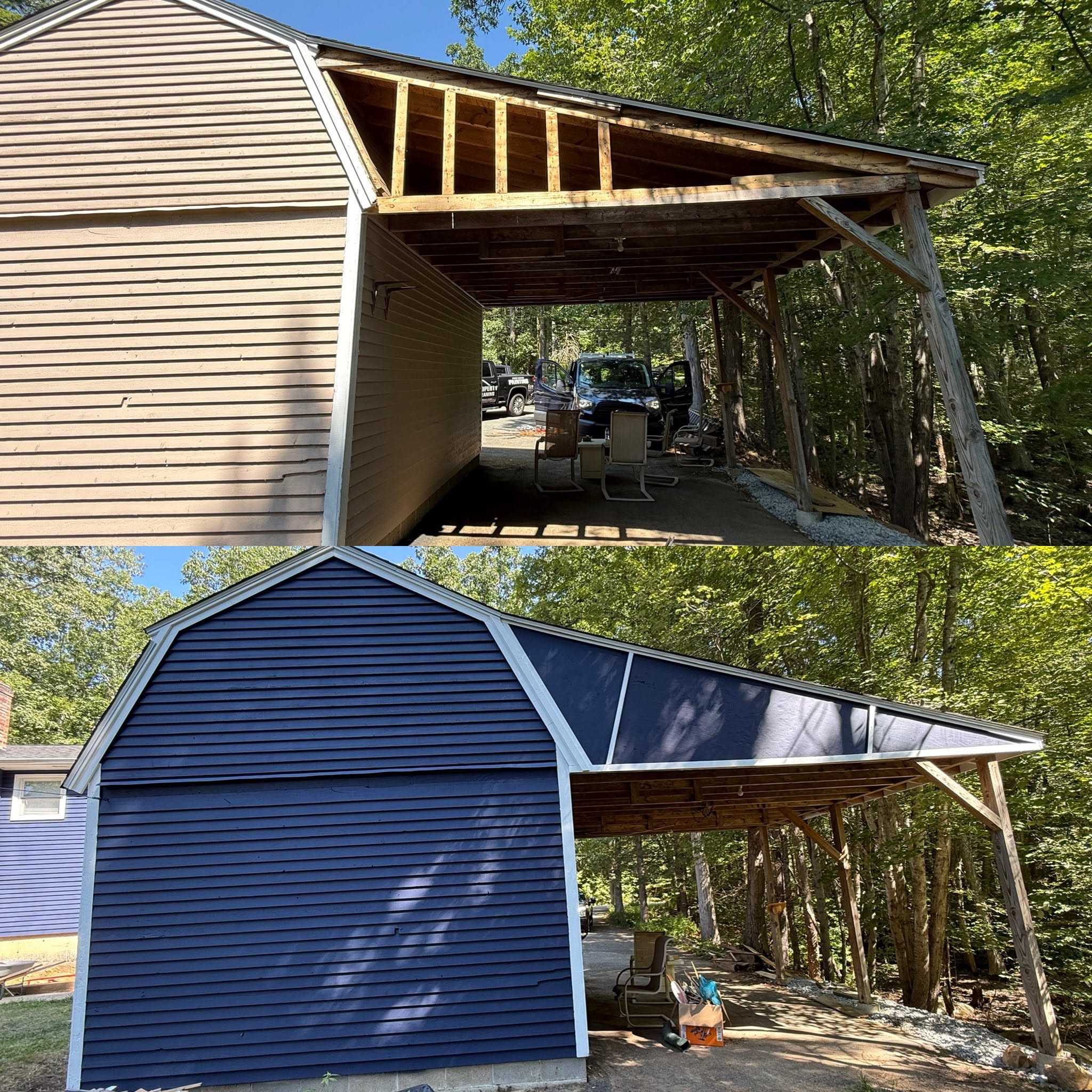 Complete Exterior Paint in Two Days — Danville, NH — photo 6