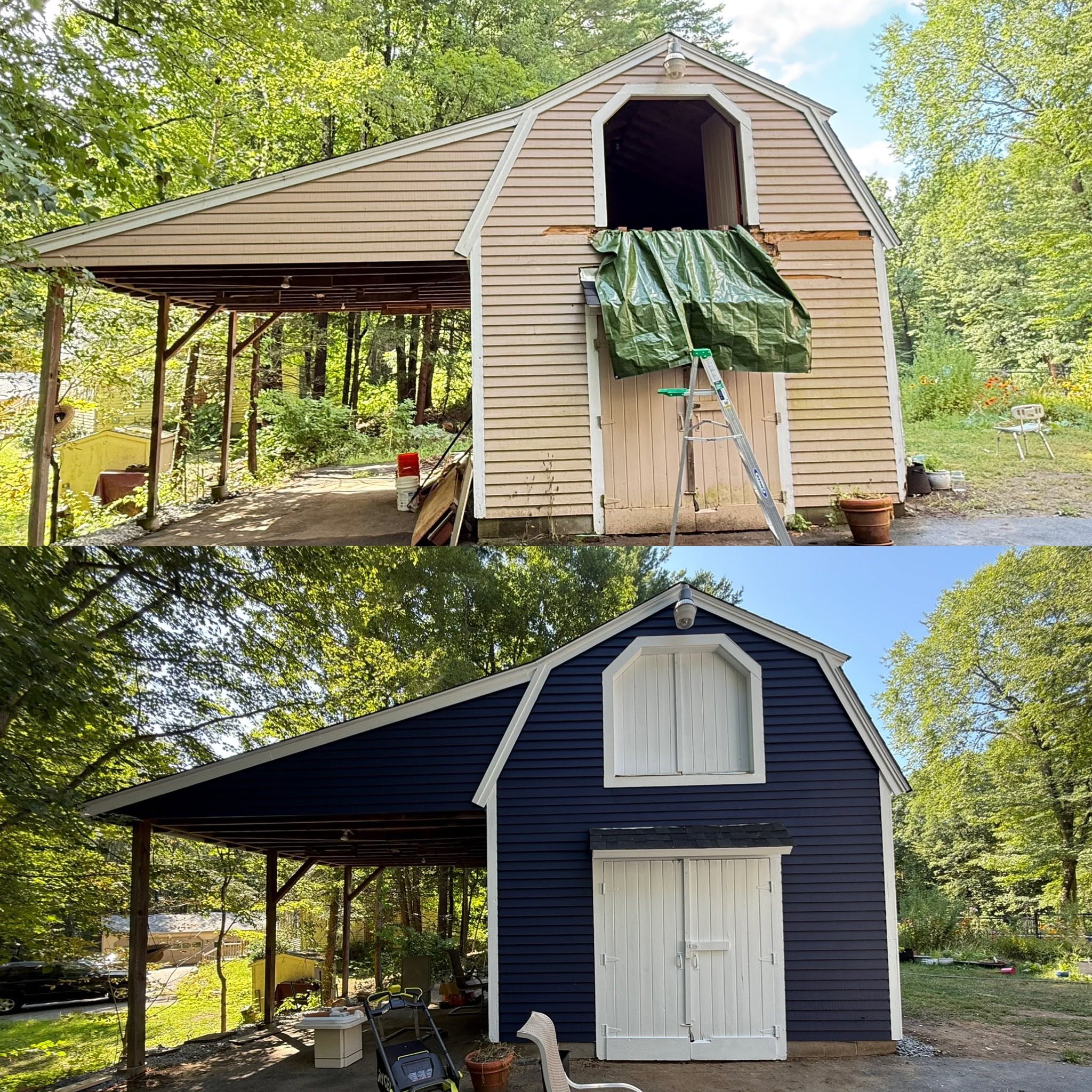 Complete Exterior Paint in Two Days — Danville, NH — photo 8