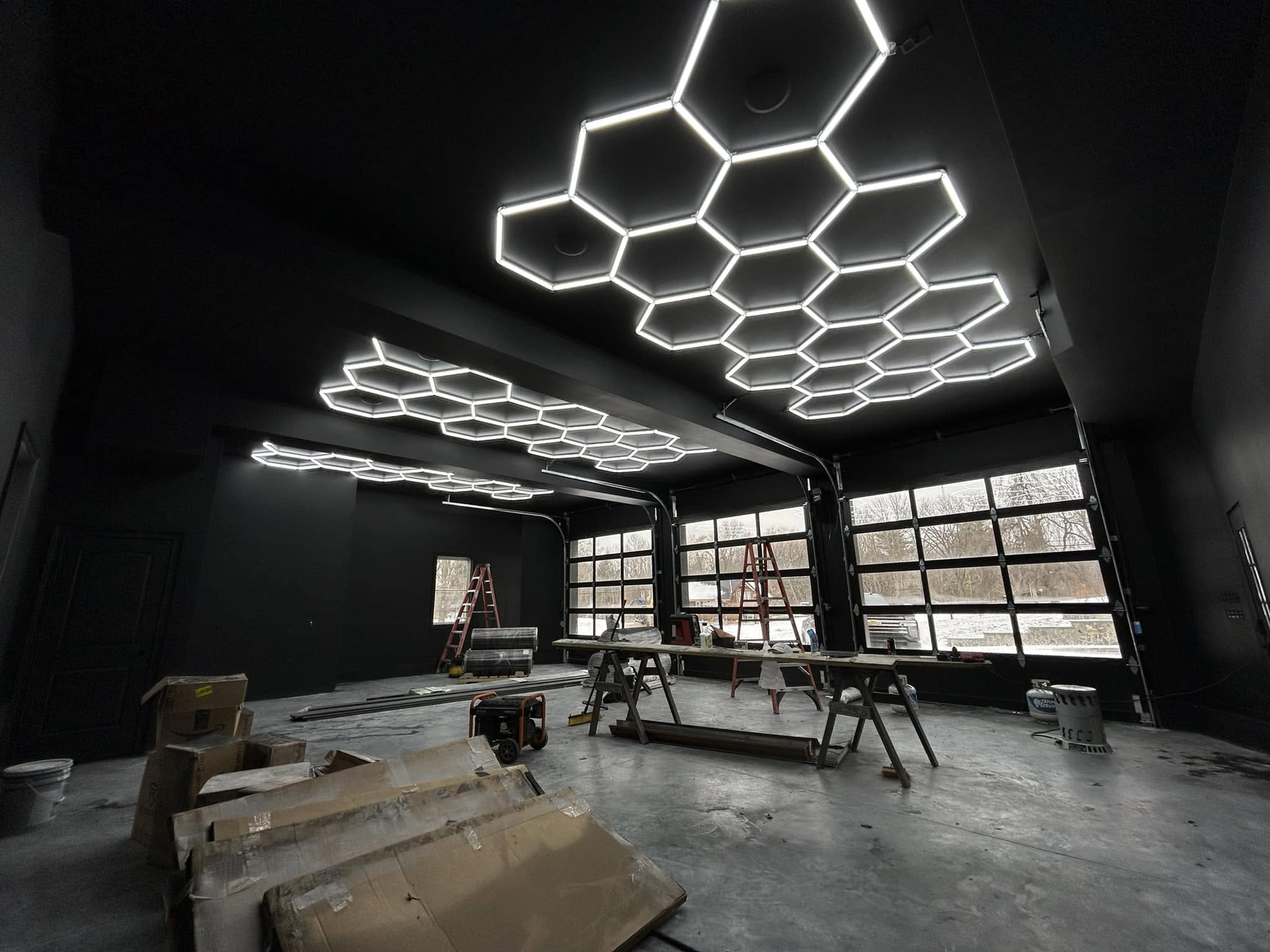 All Matte Black — New Construction Custom Garage, Derry, NH — Derry, NH