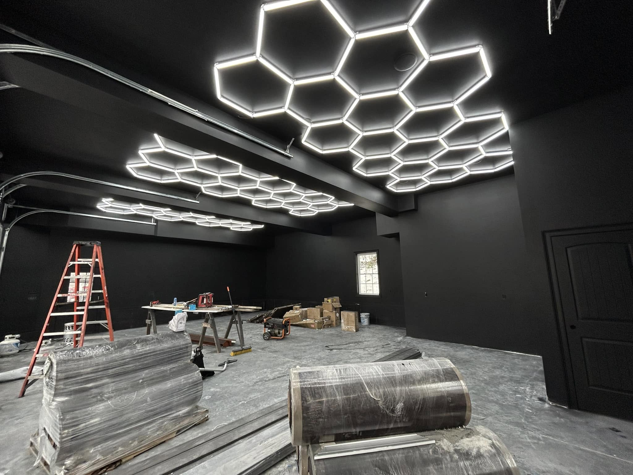 All Matte Black — New Construction Custom Garage, Derry, NH — photo 1