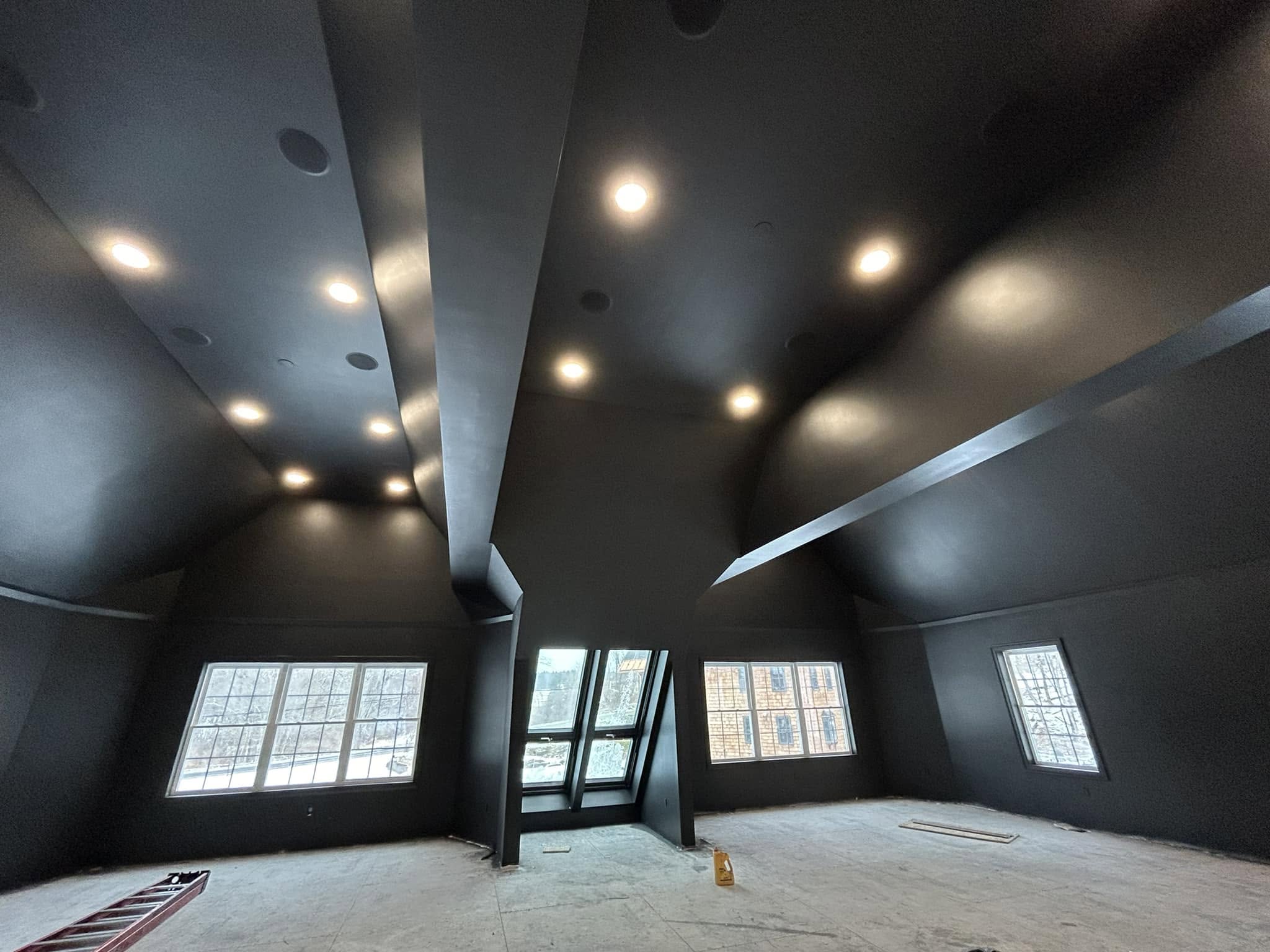 All Matte Black — New Construction Custom Garage, Derry, NH — photo 2