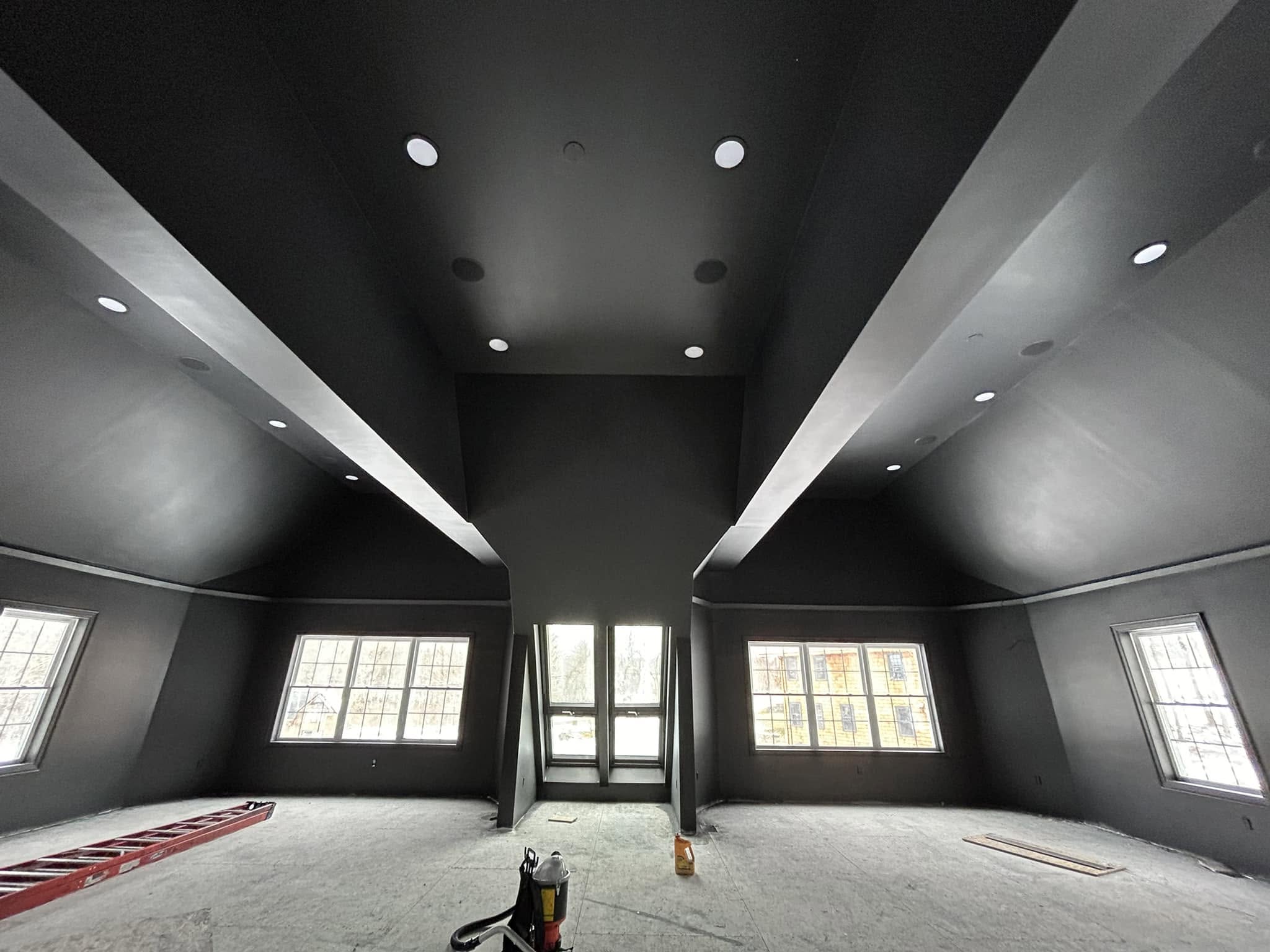 All Matte Black — New Construction Custom Garage, Derry, NH — photo 3