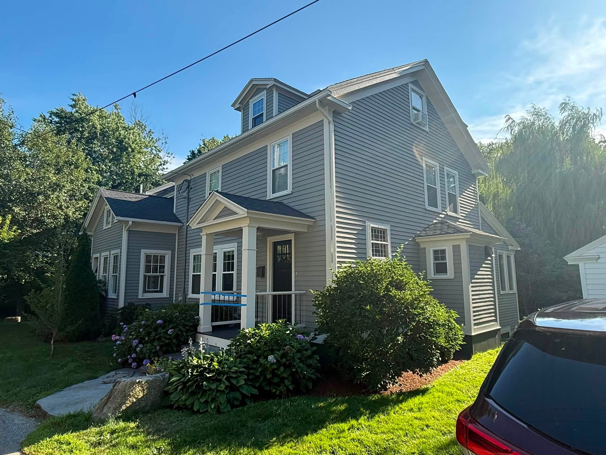Complete Exterior Repaint — Prep, Carpentry & Two Finish Coats — Exeter, NH