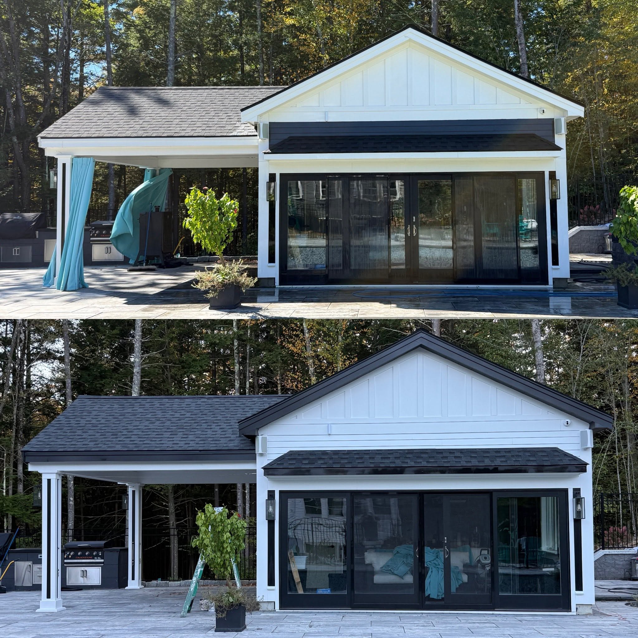 Full Exterior — Home, Oversized Garage & Pool House — photo 10