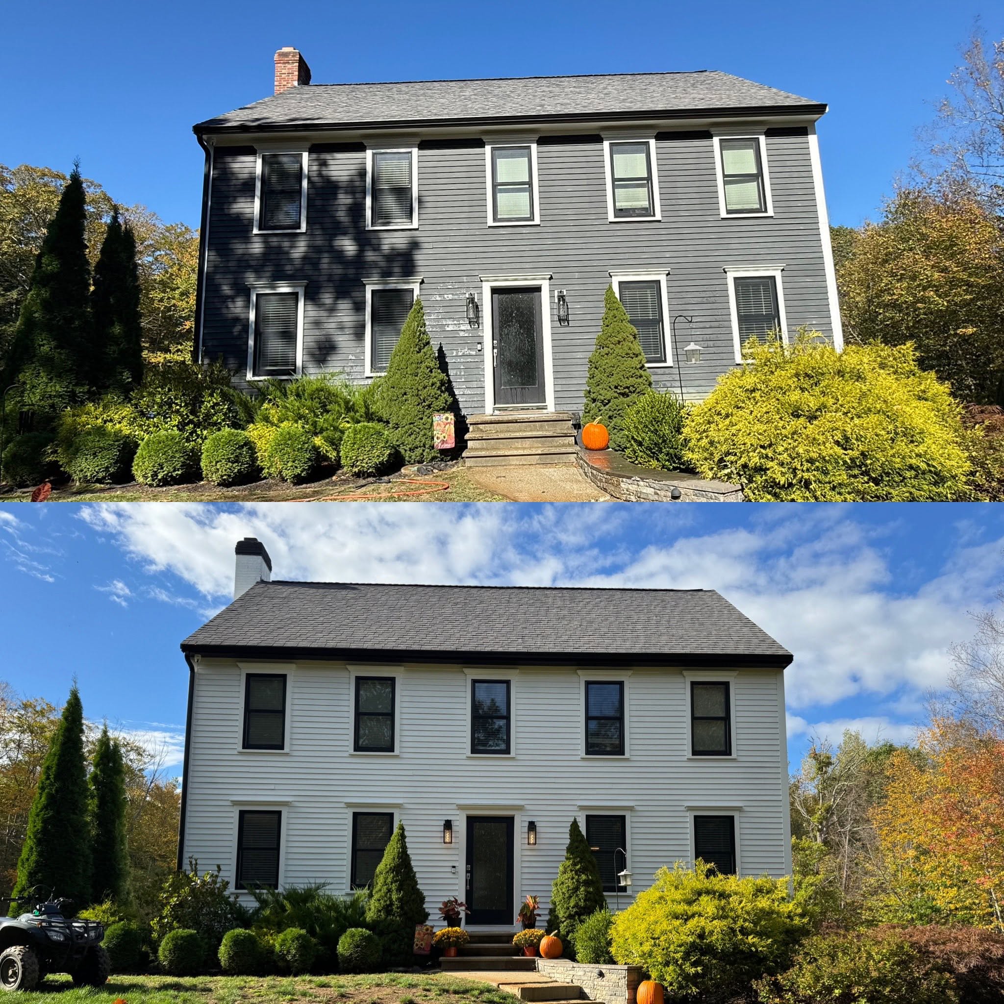 Full Exterior — Home, Oversized Garage & Pool House — photo 11
