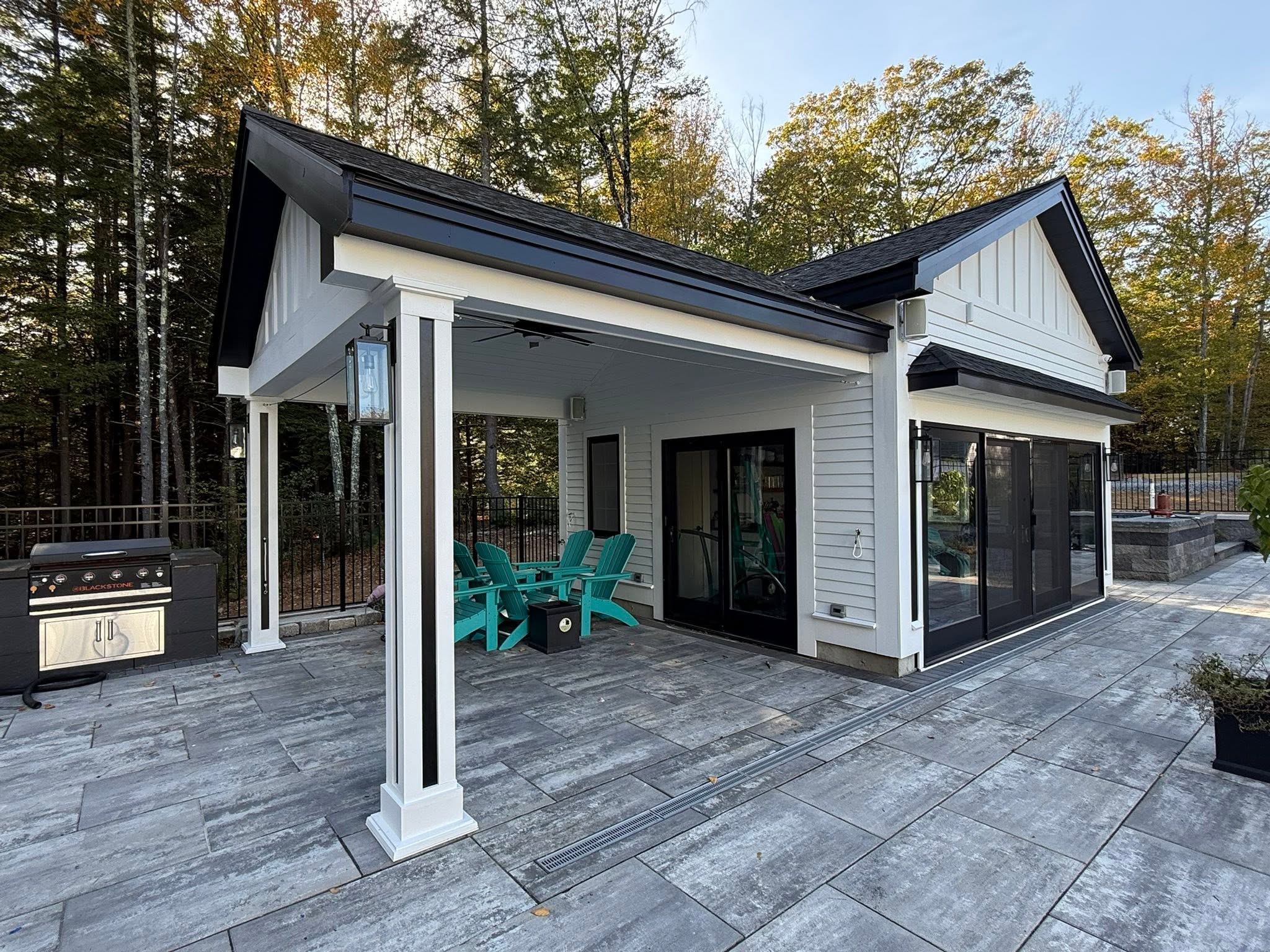Full Exterior — Home, Oversized Garage & Pool House — photo 3