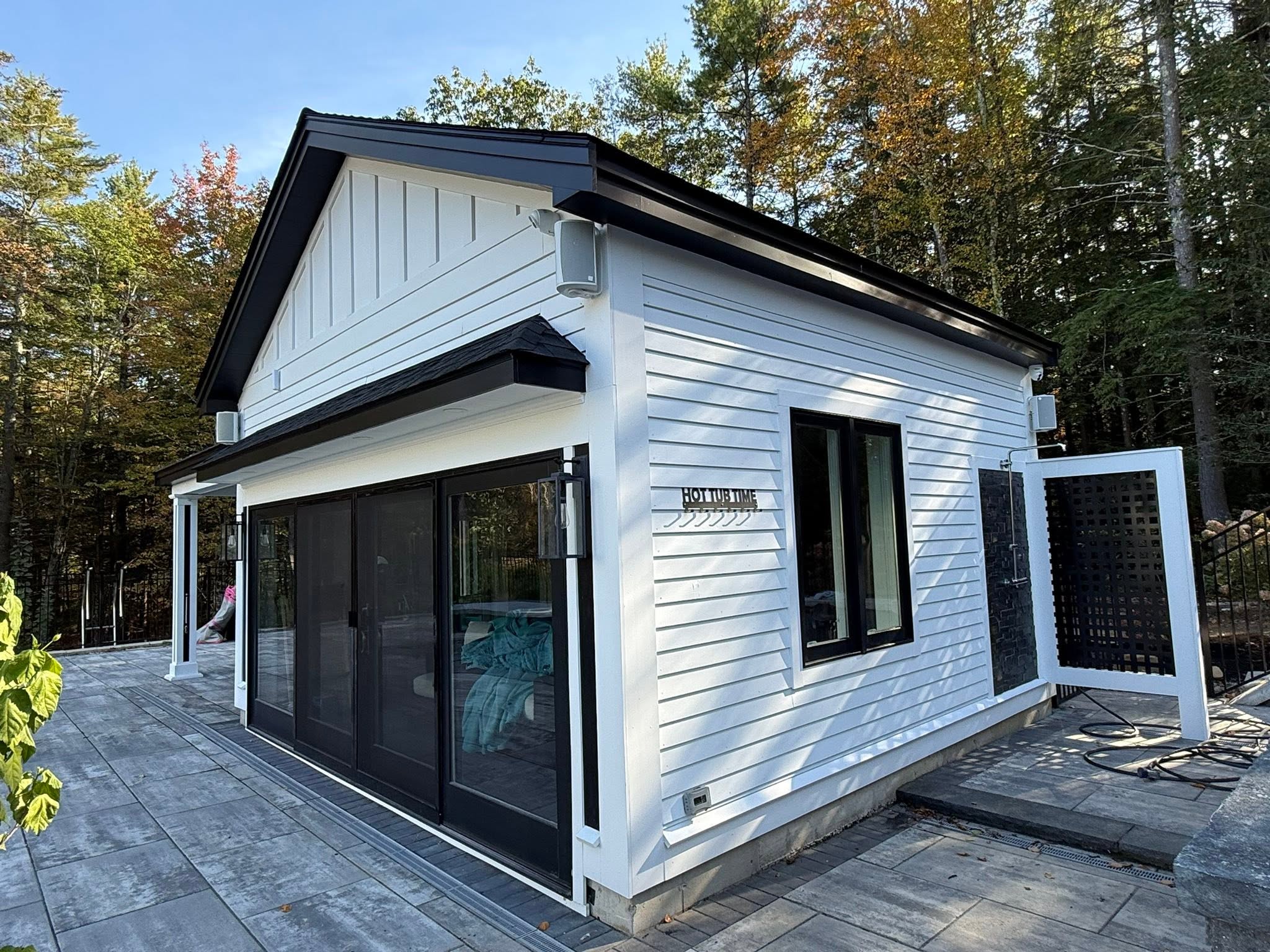 Full Exterior — Home, Oversized Garage & Pool House — photo 4