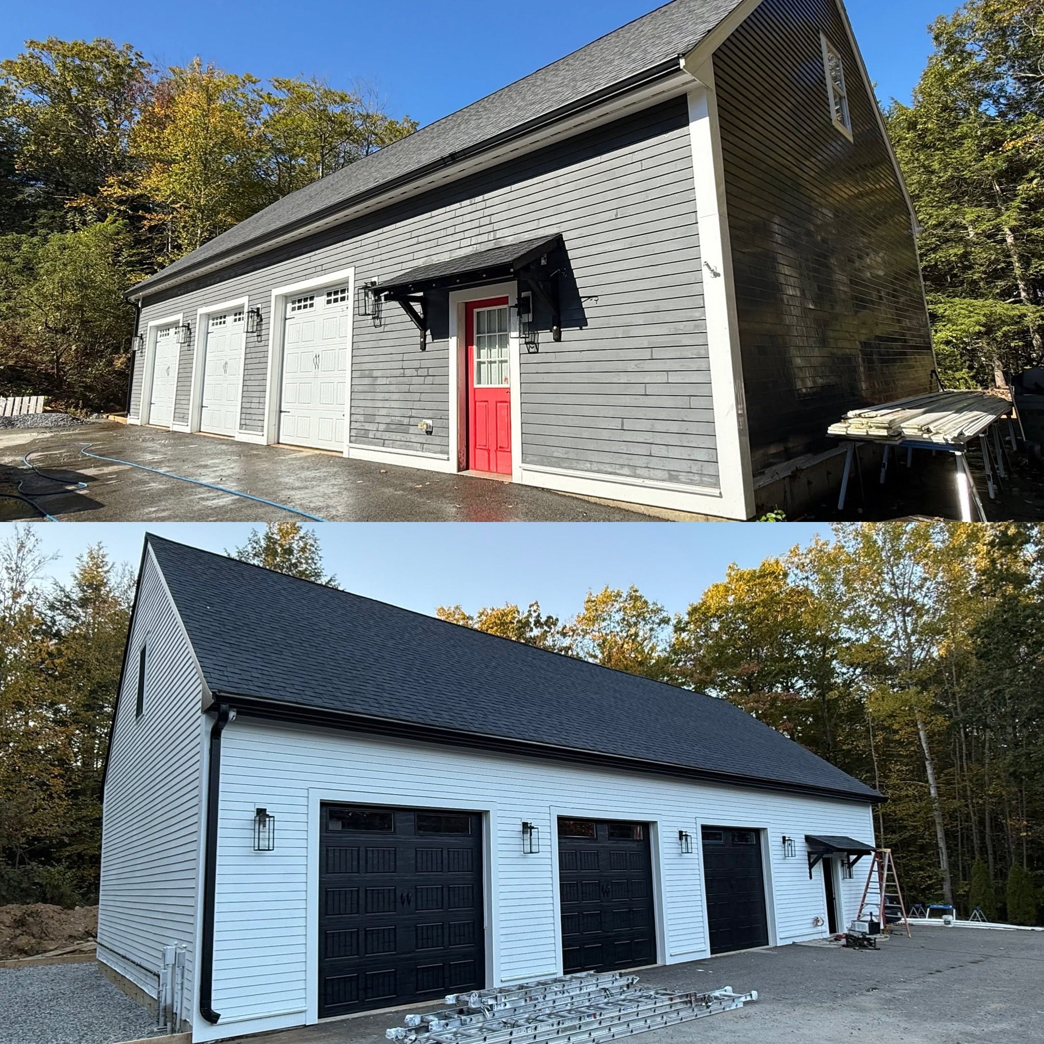 Full Exterior — Home, Oversized Garage & Pool House — photo 8