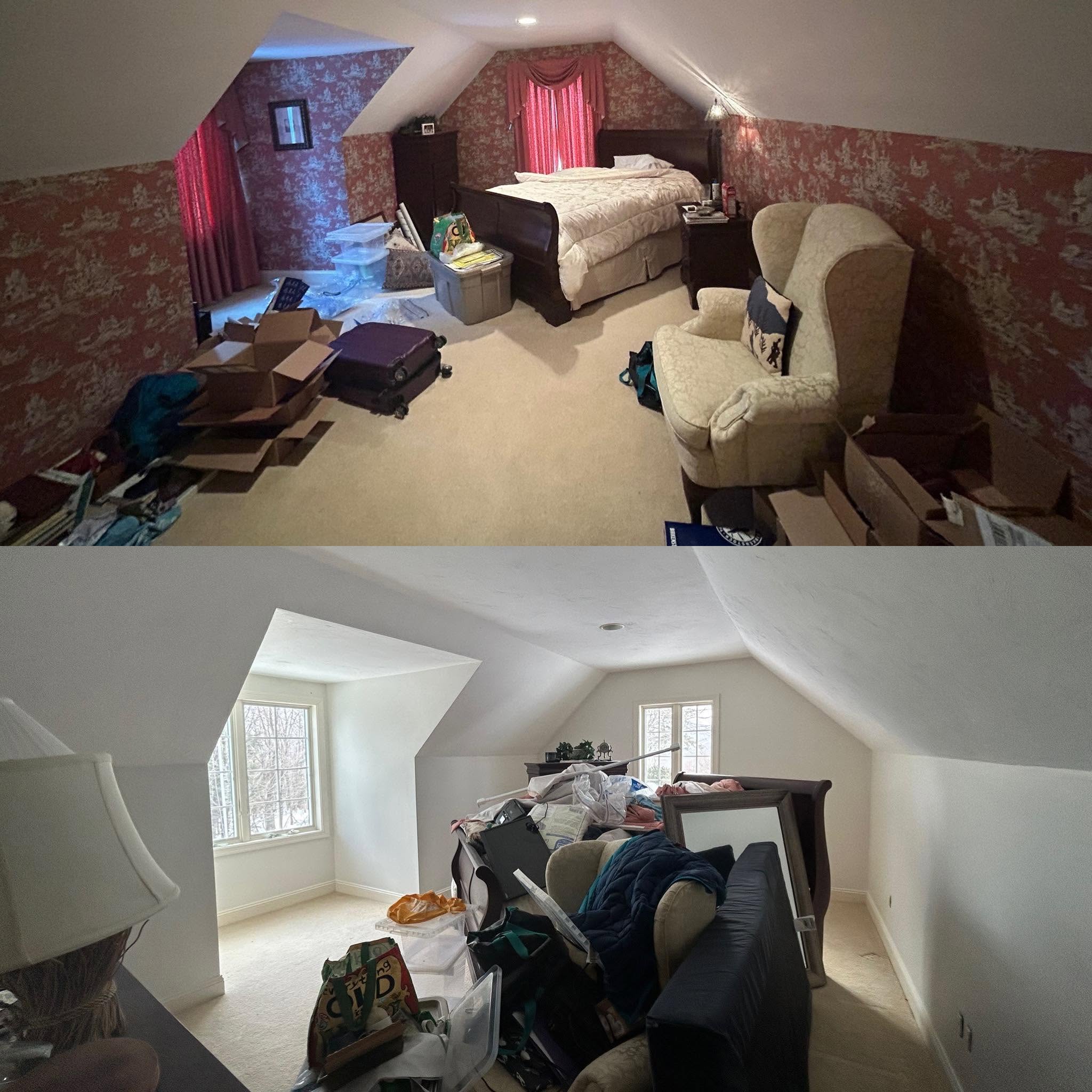 Wallpaper Removal & Interior Paint — 4,000 Sq Ft Mountain Home, Gilford, NH — photo 8