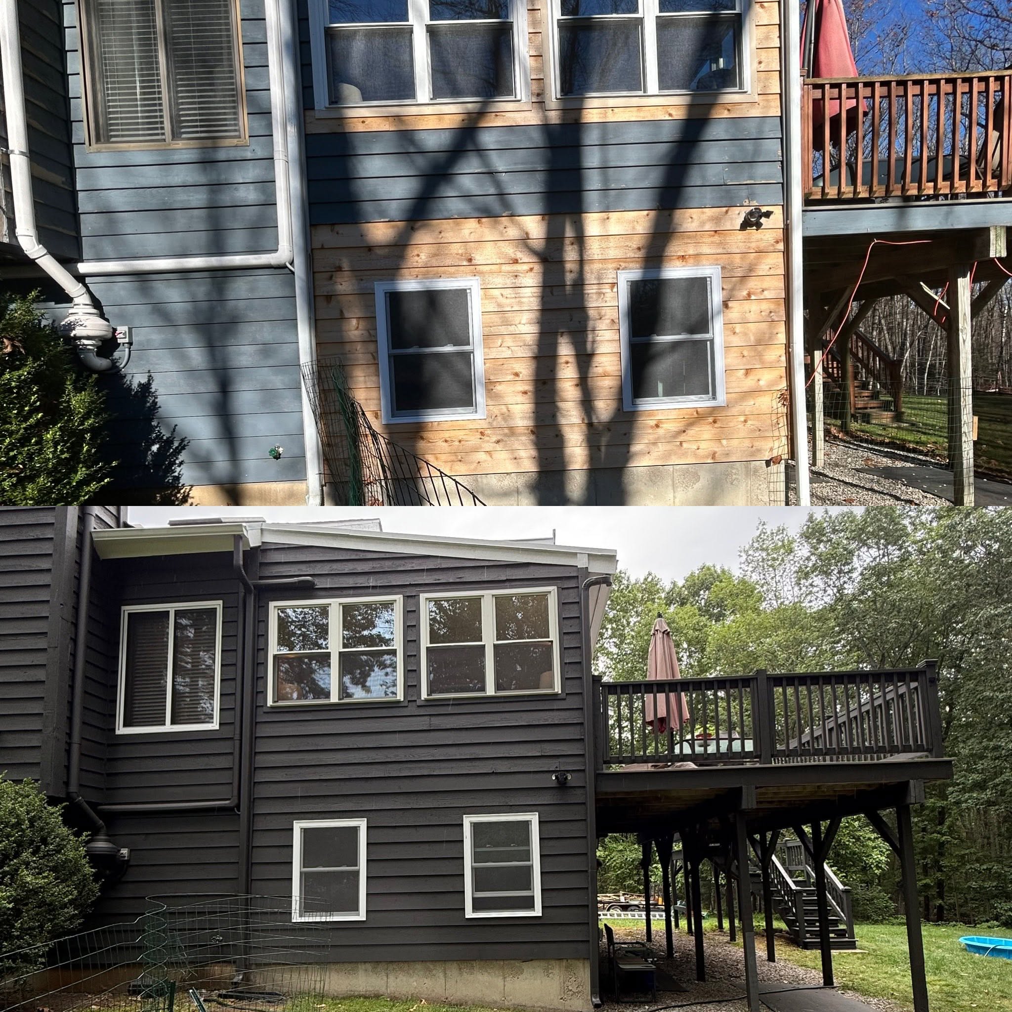 Modern Exterior Transformation — Before & After, Hampstead, NH — photo 7