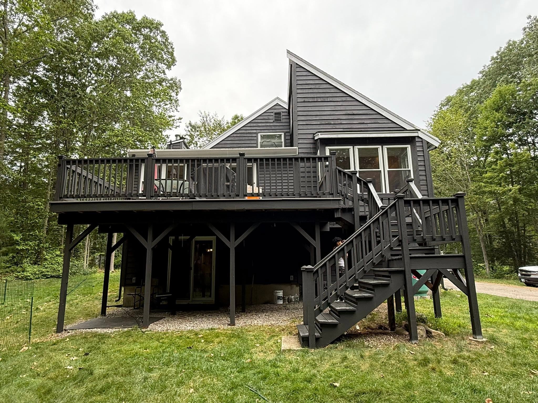 Modern Exterior Transformation — Before & After, Hampstead, NH — photo 8