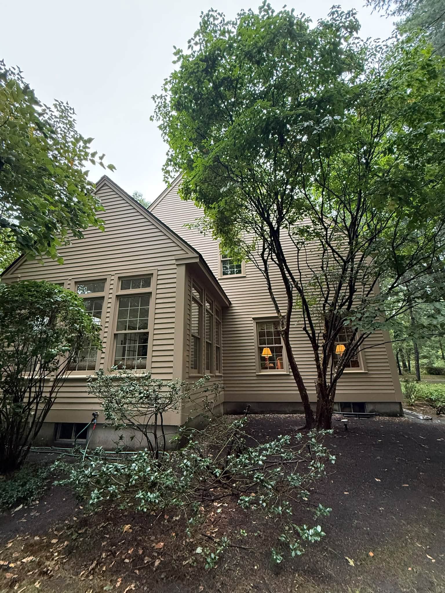 Modern Colonial Color Change — Body & Trim Stain, Doors & Wood Windows — photo 9