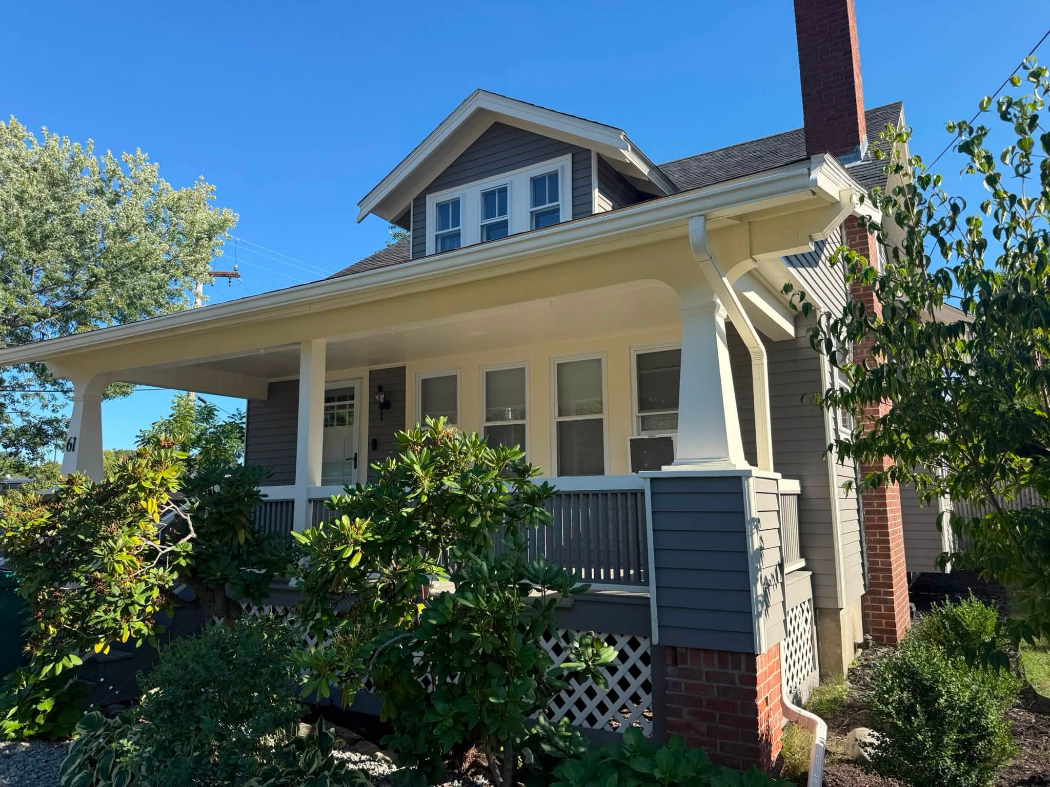 Full Exterior Repaint — Body, Trim, Porch Floor & Ceiling — Hampton, NH
