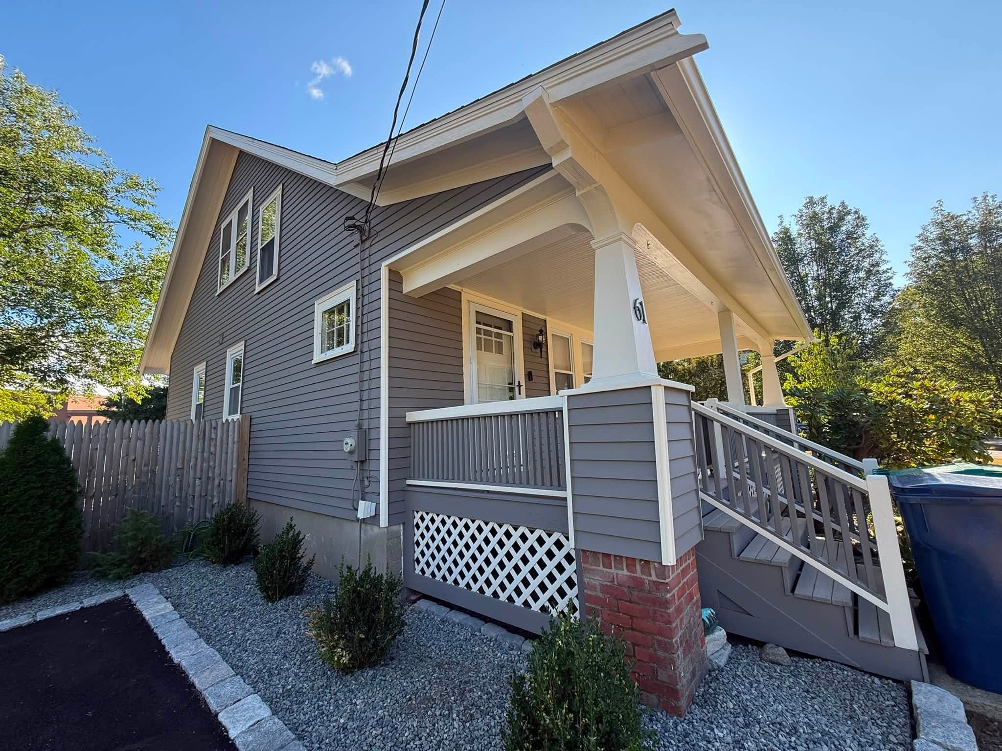 Full Exterior Repaint — Body, Trim, Porch Floor & Ceiling — photo 2