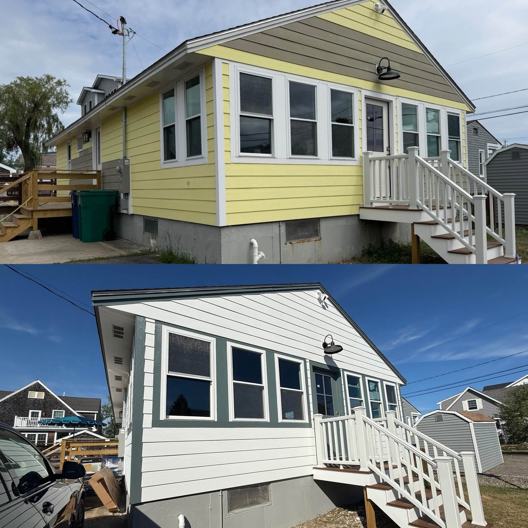 Complete Exterior Color Transformation — Home, Doors & Matching Shed — photo 9