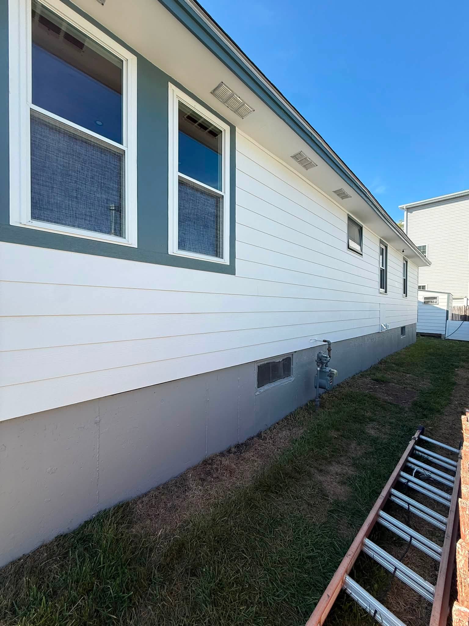 Complete Exterior Color Transformation — Home, Doors & Matching Shed — photo 2