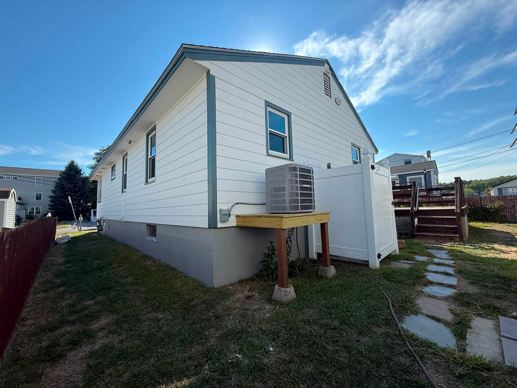 Complete Exterior Color Transformation — Home, Doors & Matching Shed — photo 3