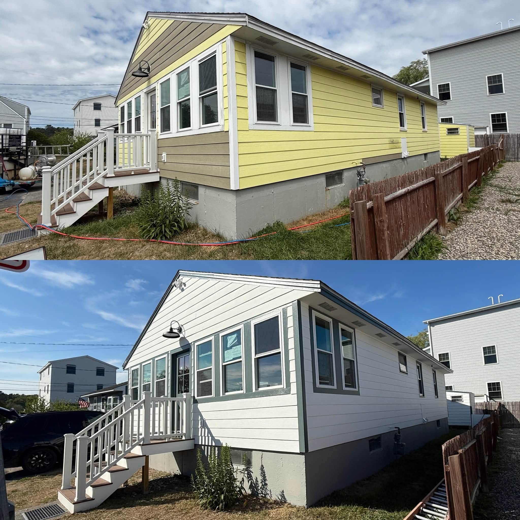 Complete Exterior Color Transformation — Home, Doors & Matching Shed — photo 8