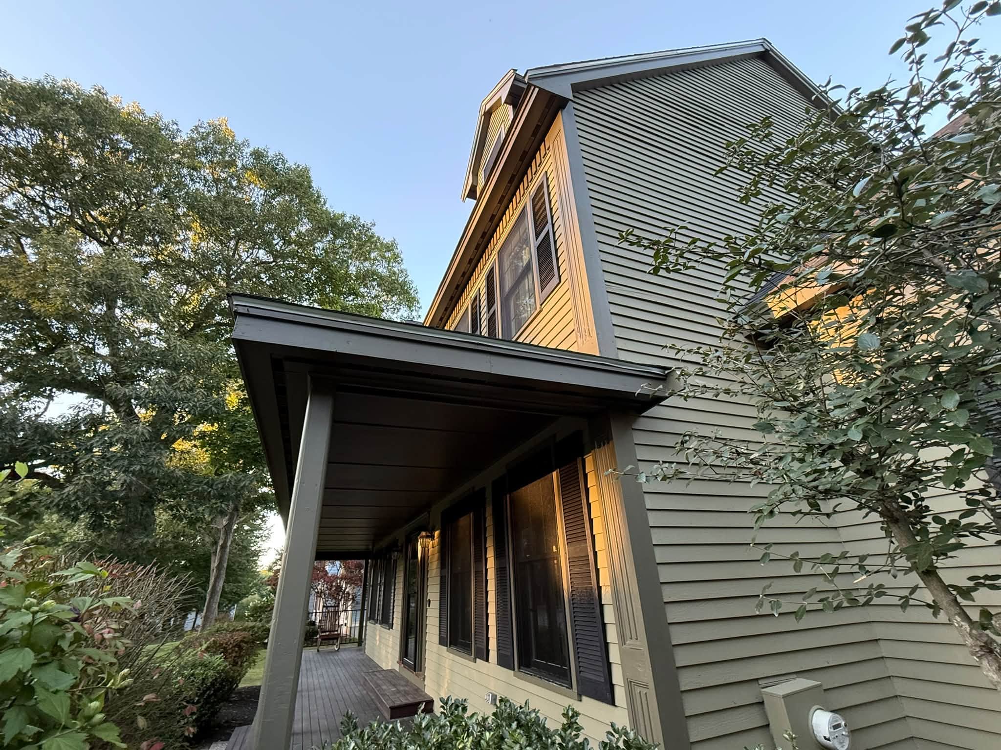 Exterior Color Change with Extensive Carpentry Repairs — photo 2