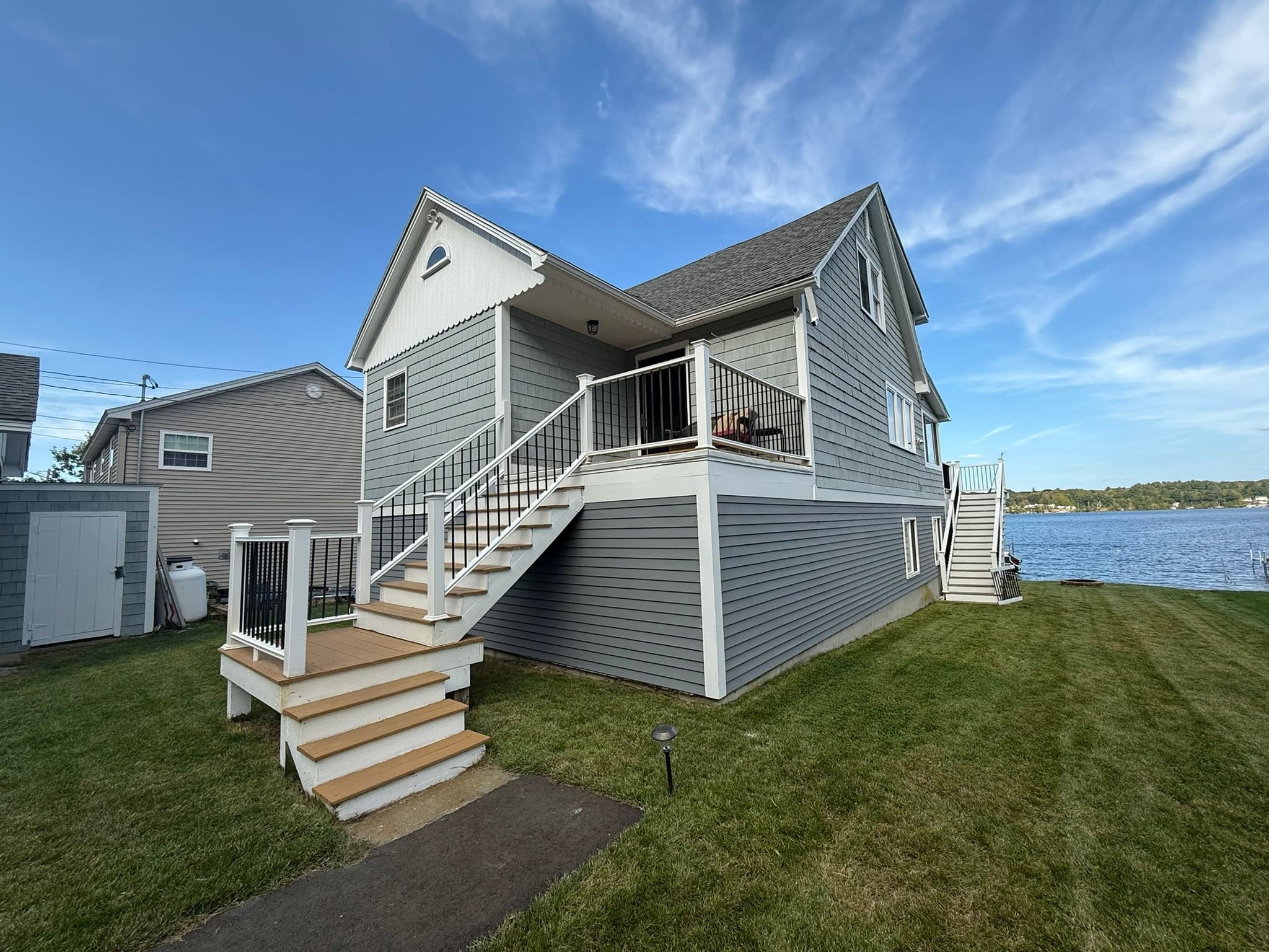 Complete Exterior Paint — Lake Winnipesaukee Beauty — Lake Winnipesaukee, NH