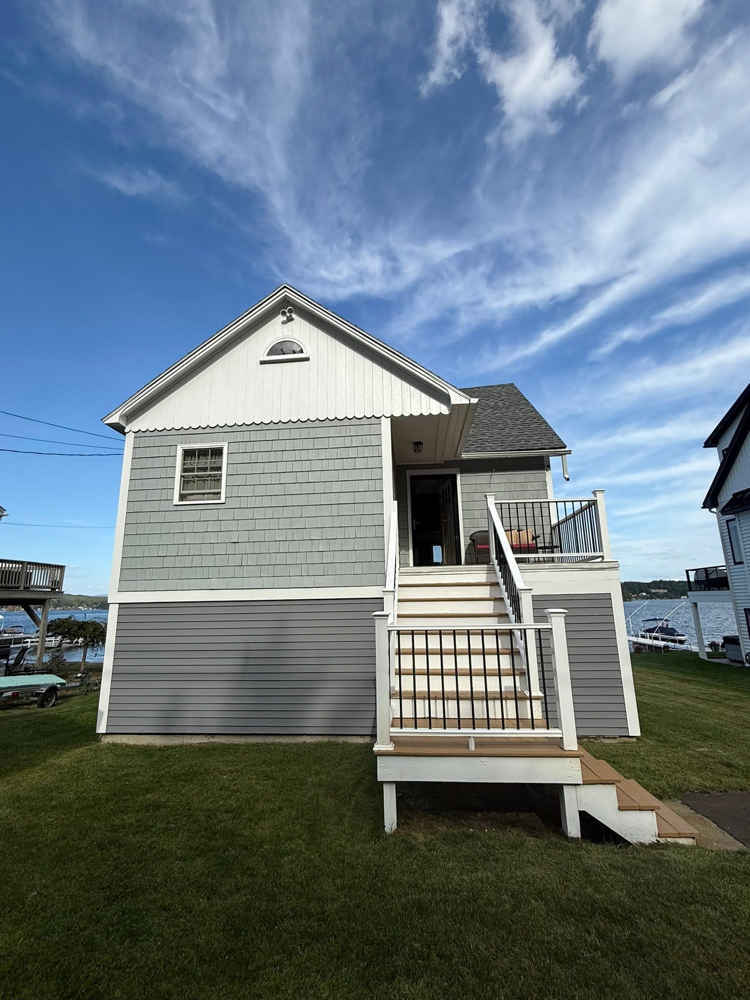 Complete Exterior Paint — Lake Winnipesaukee Beauty — photo 1