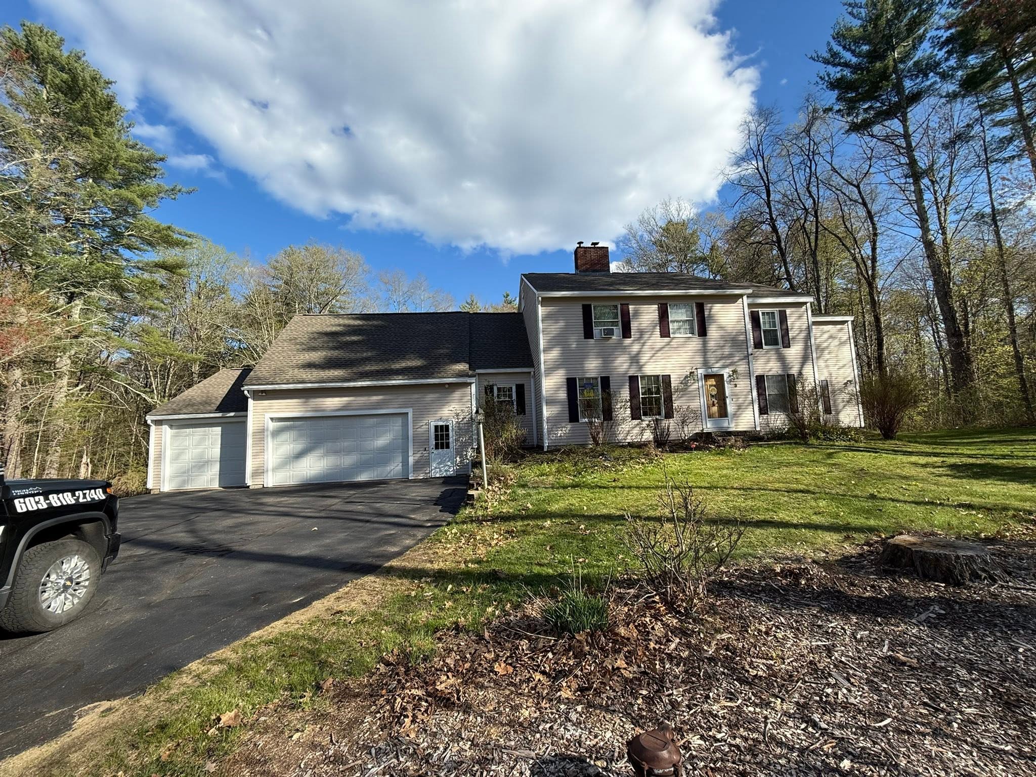 Complete Exterior Repaint — 5,000 Sq Ft in Three Days — Lee, NH