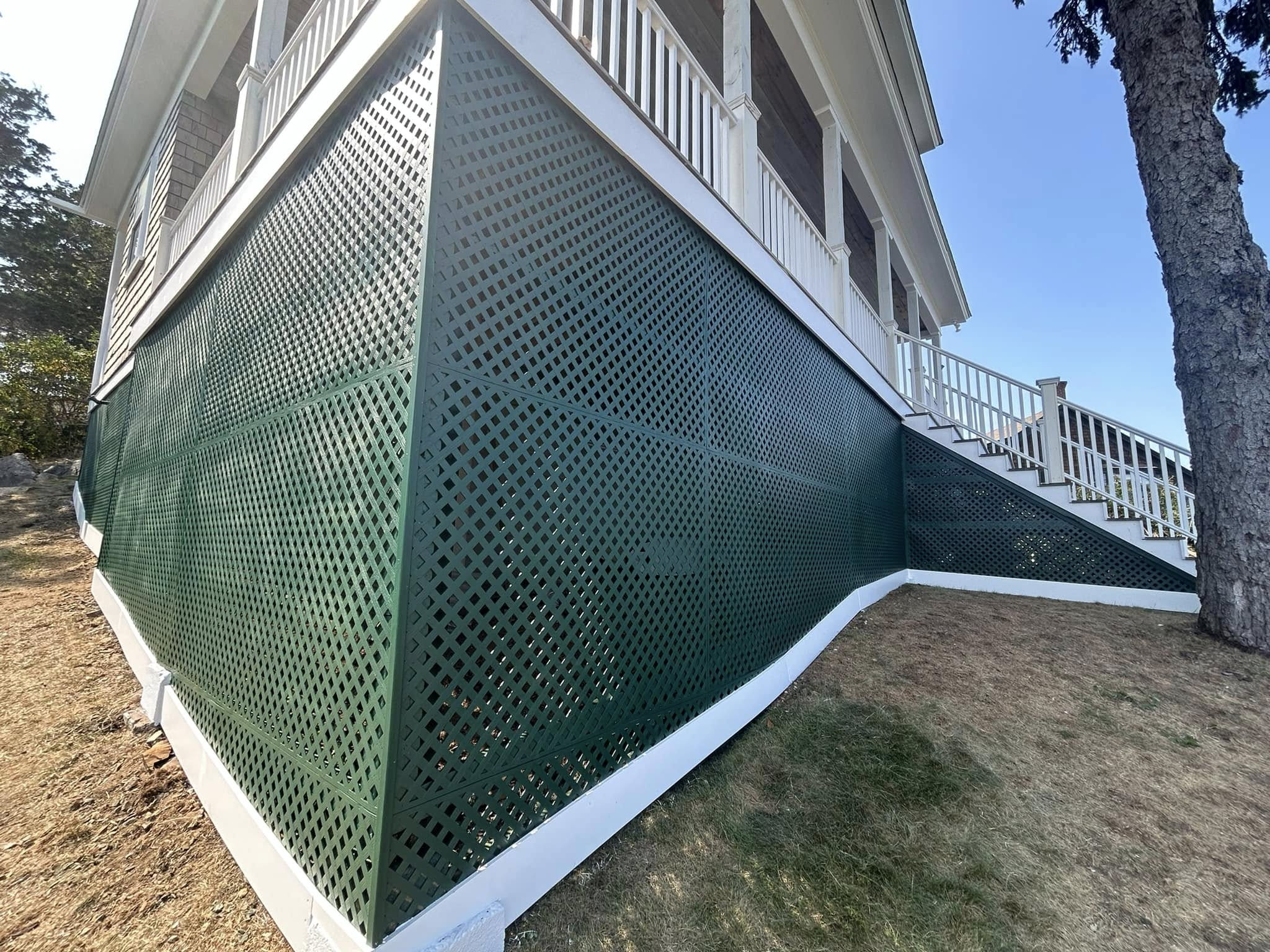 Lattice Skirt Replacement — Vinyl & Azek — photo 3