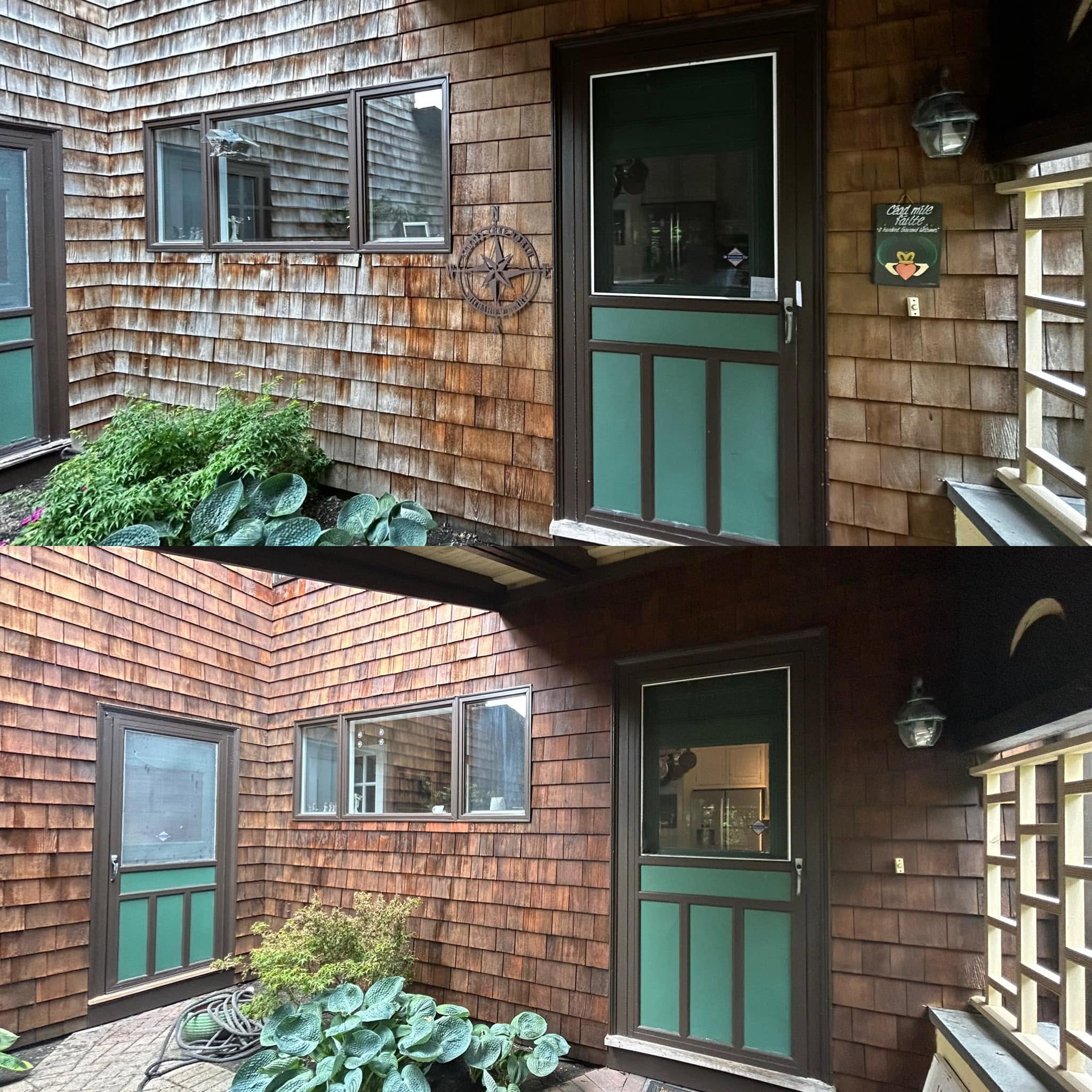 Coastal Statement Home — Cedar Restoration & Trim Repair — photo 1