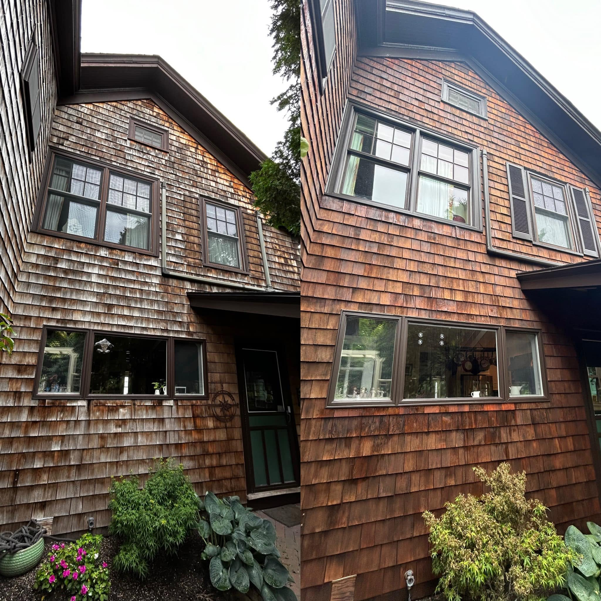 Coastal Statement Home — Cedar Restoration & Trim Repair — photo 2