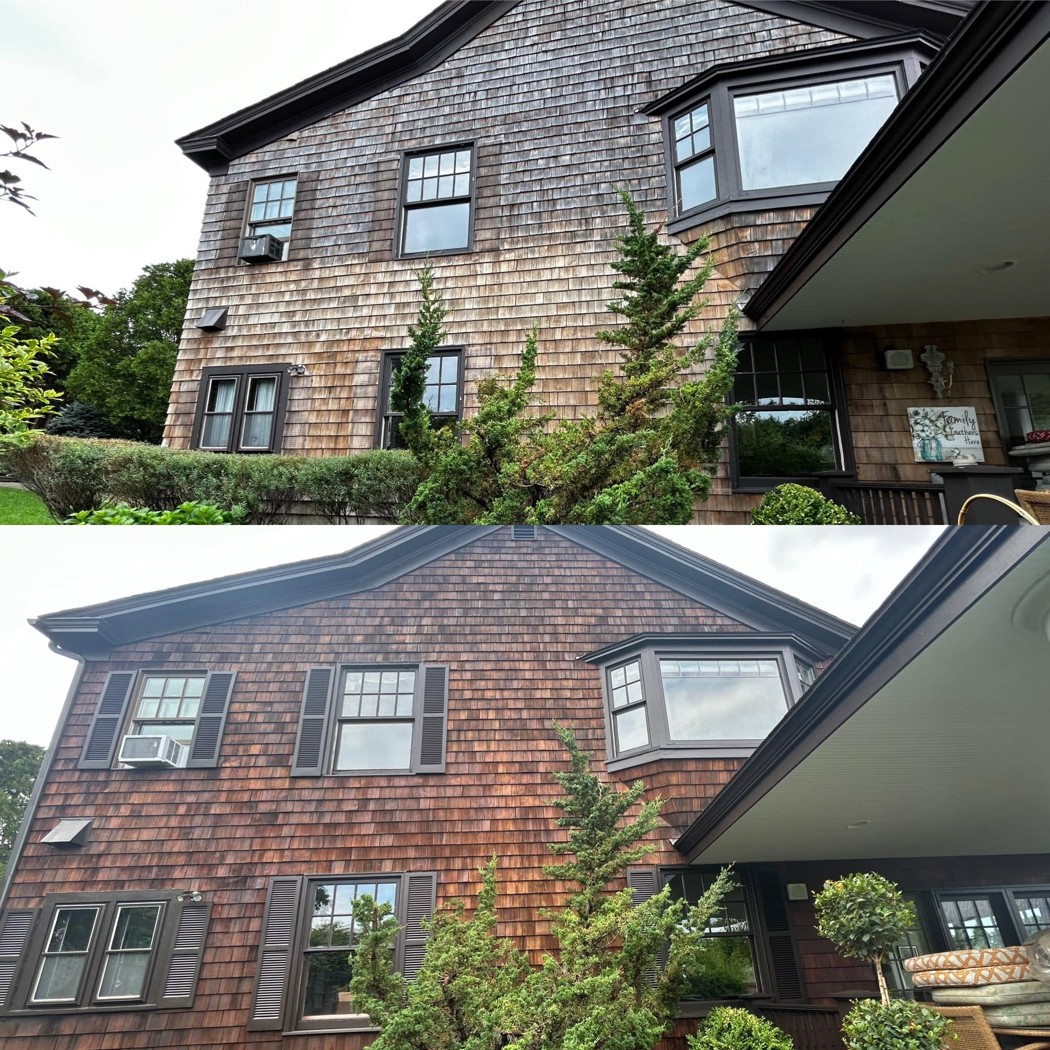 Coastal Statement Home — Cedar Restoration & Trim Repair — photo 6