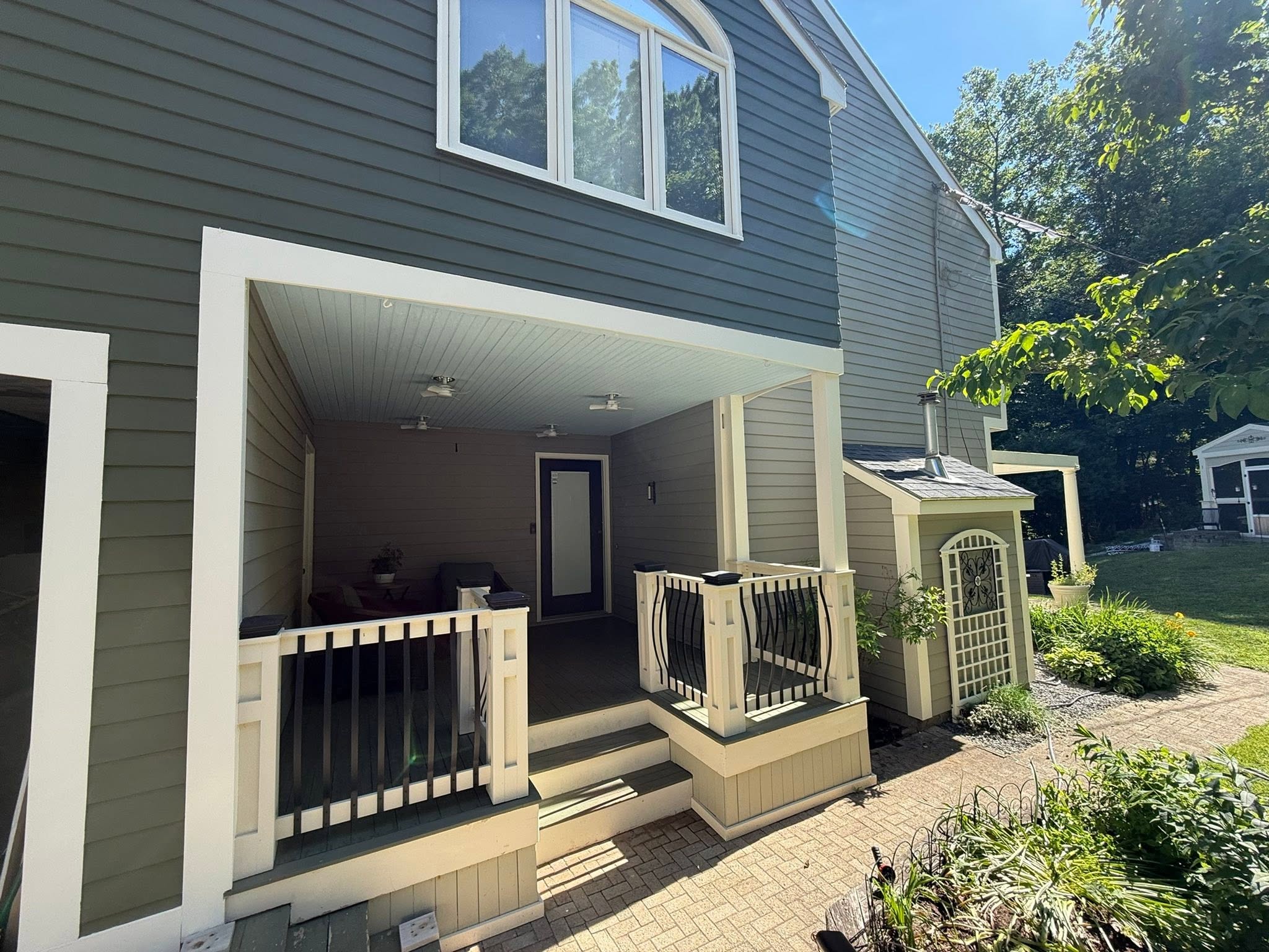 James Hardie Siding & Azek Trim Repaint — photo 1