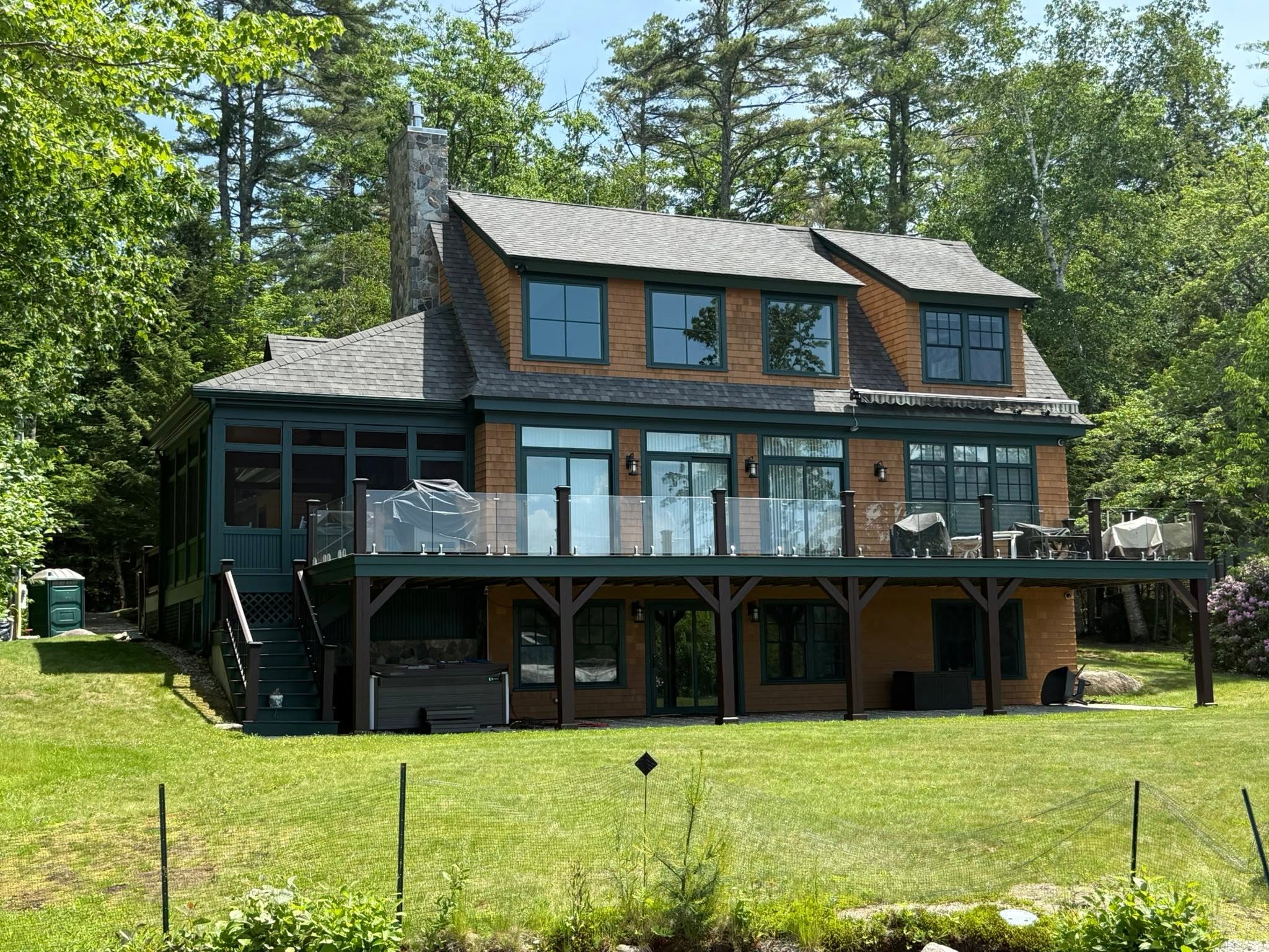 Full Exterior Painting & Trim — Moultonborough, NH