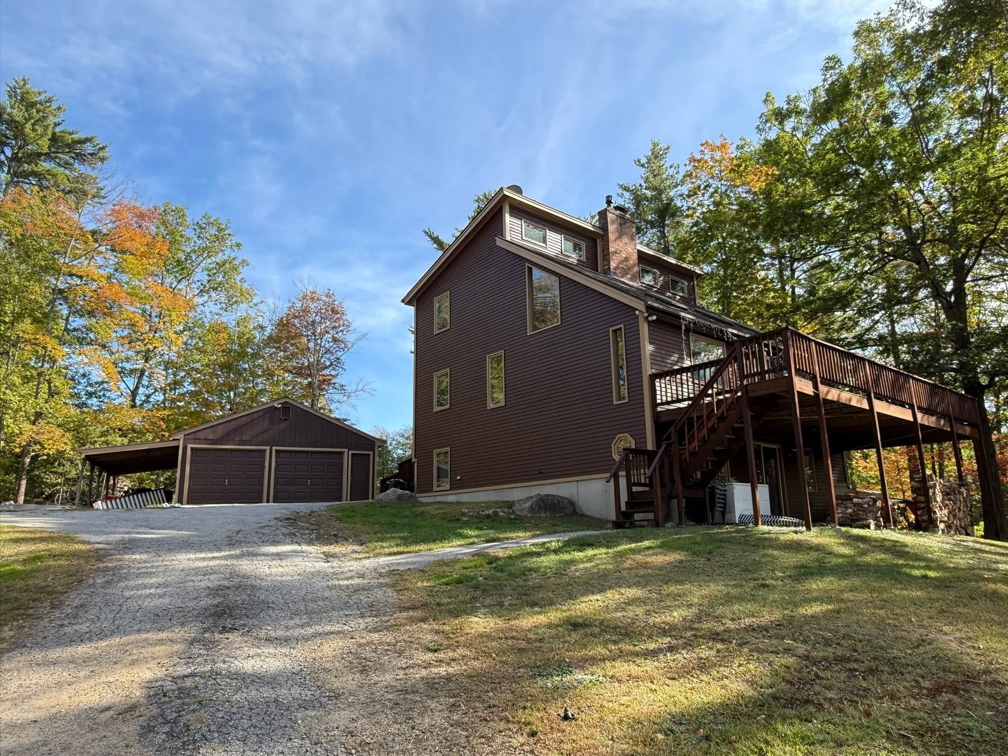 Full Exterior Transformation — House & Garage