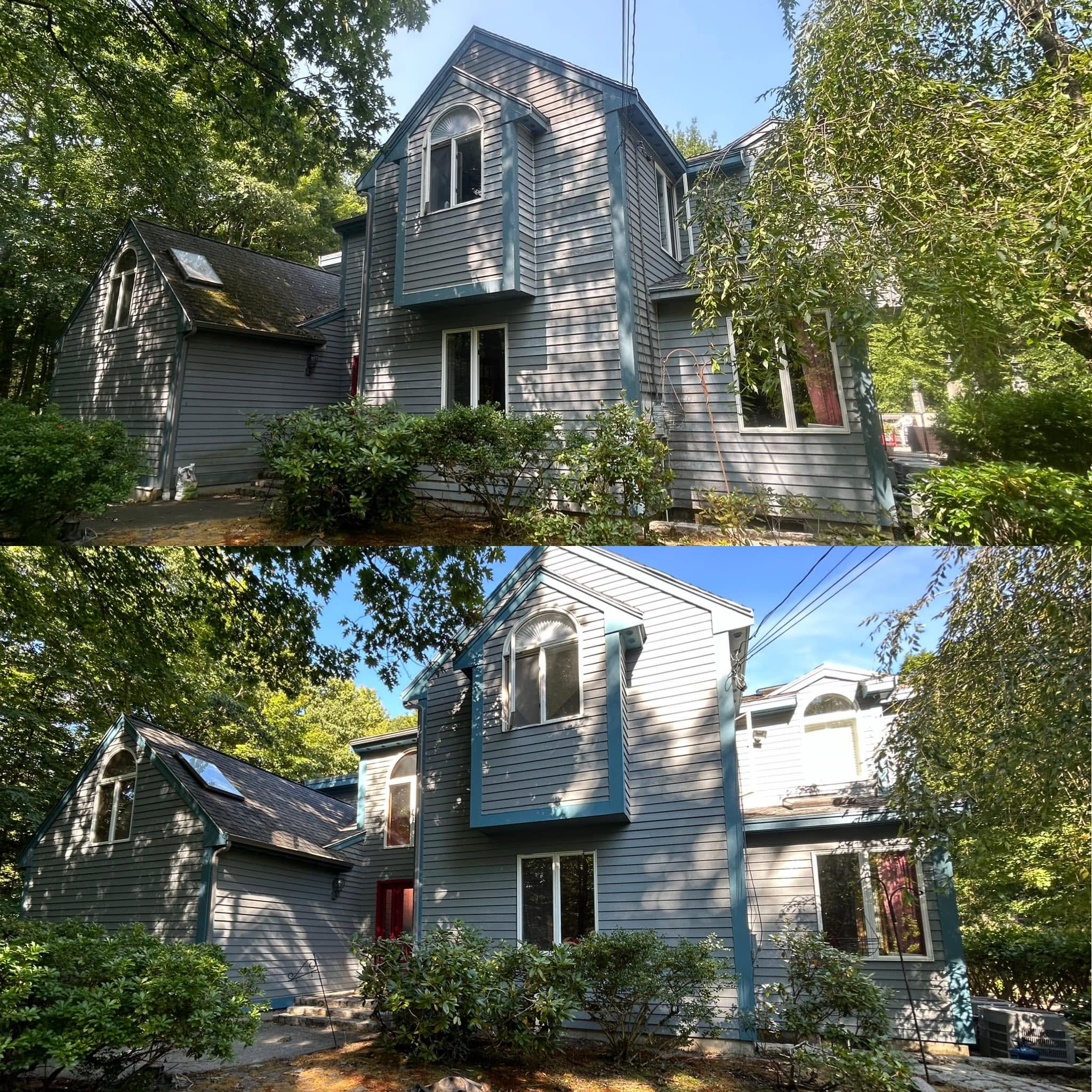 House Wash, Roof & Deck Cleaning, Exterior Paint & Fascia Replacement — photo 3