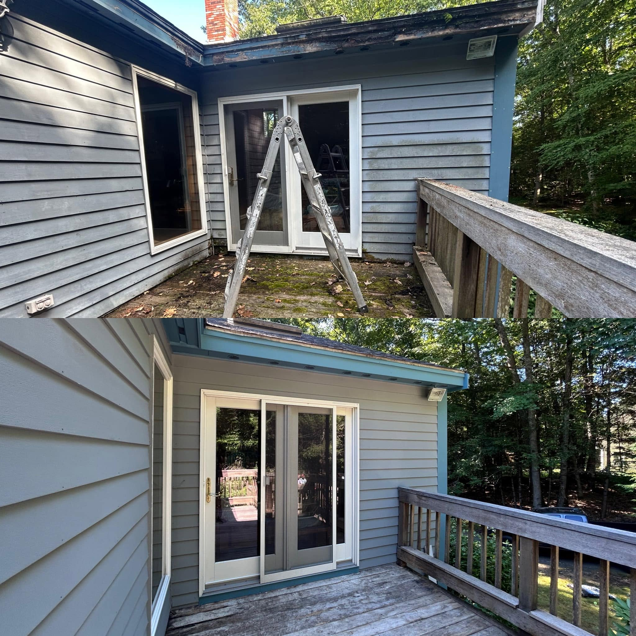 House Wash, Roof & Deck Cleaning, Exterior Paint & Fascia Replacement — photo 6