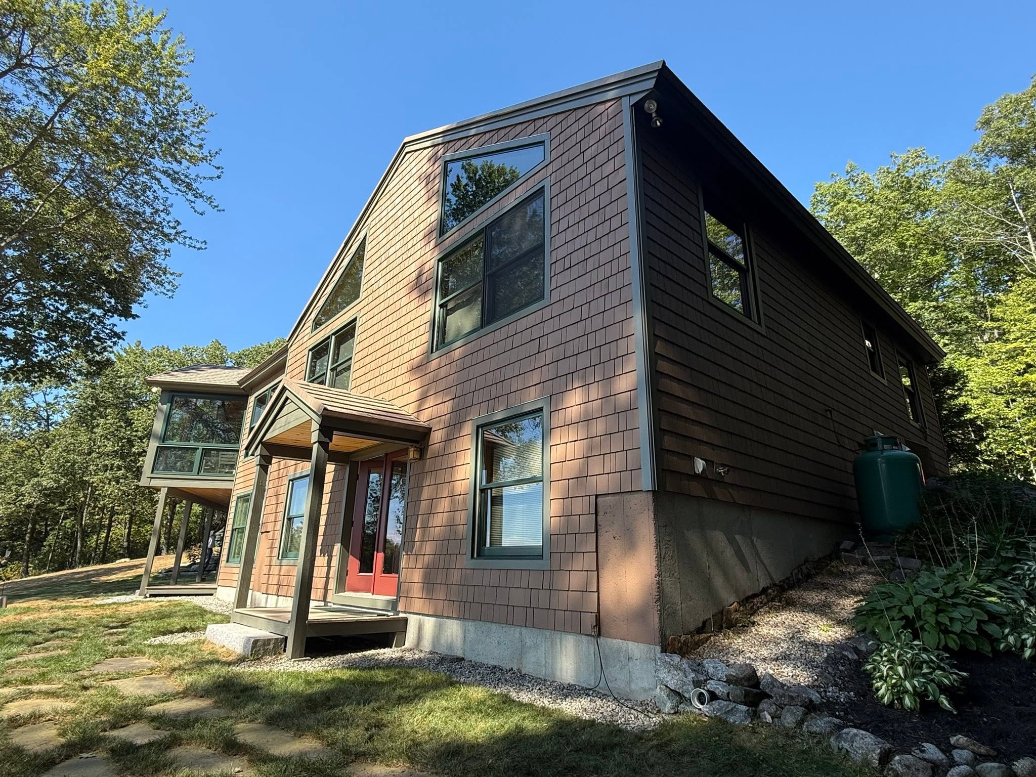 SW Cabin Brown — 5,000 Sq Ft Complete Exterior — photo 9