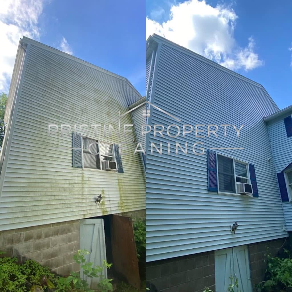 Exterior House Washing — Before & After — photo 3