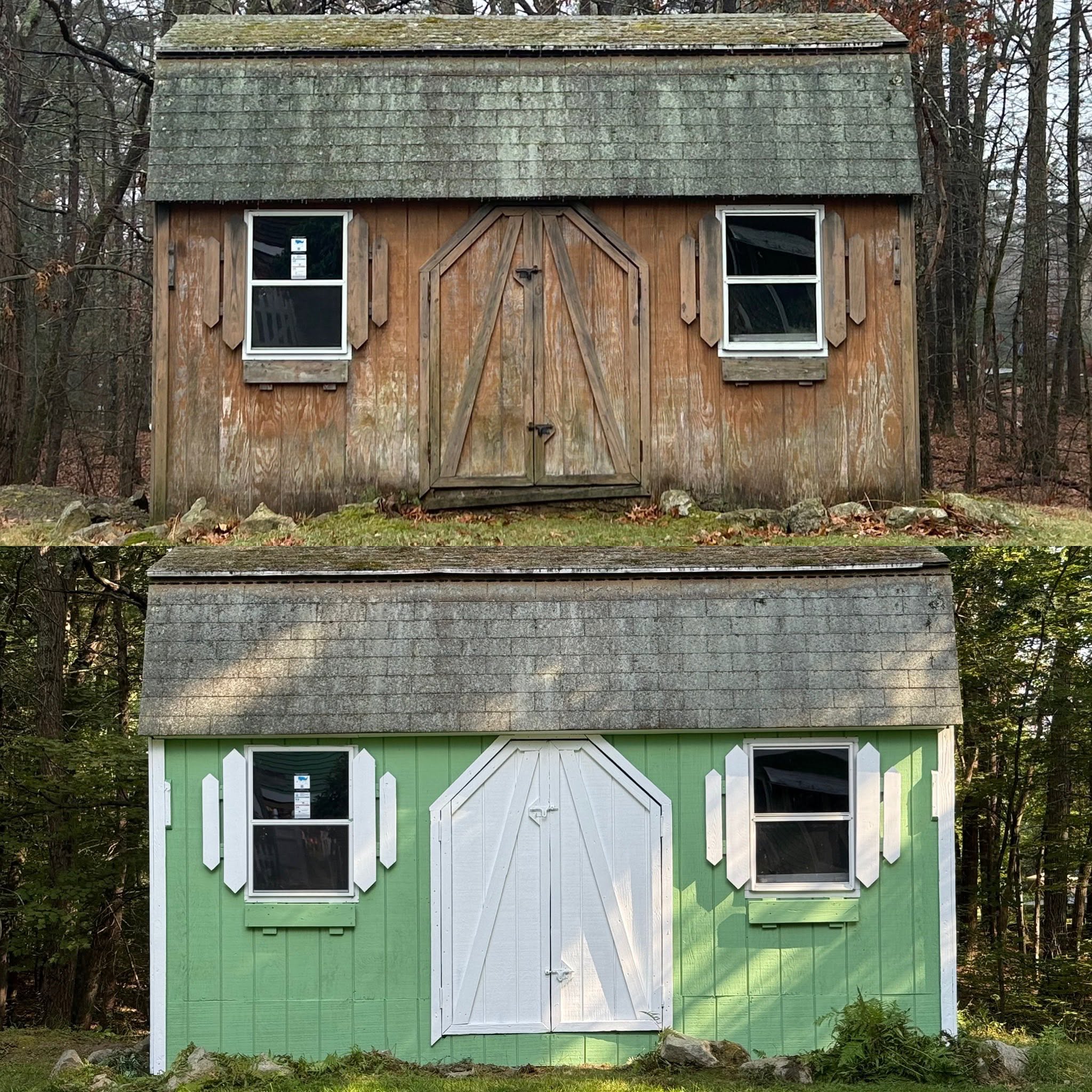 Color Change, Four Decks, Shed & Rot Repair — Three Days, NH — photo 2