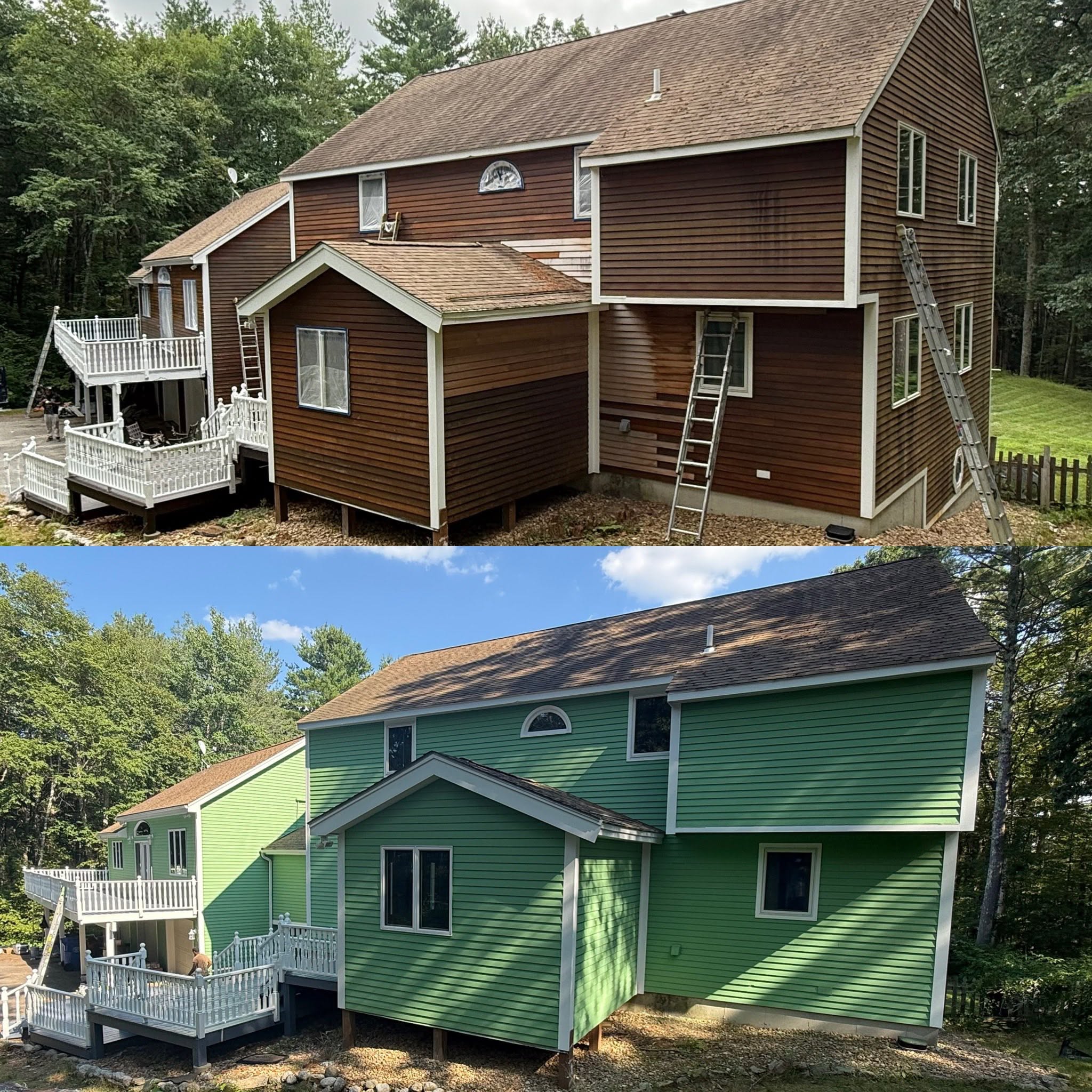 Color Change, Four Decks, Shed & Rot Repair — Three Days, NH — photo 6