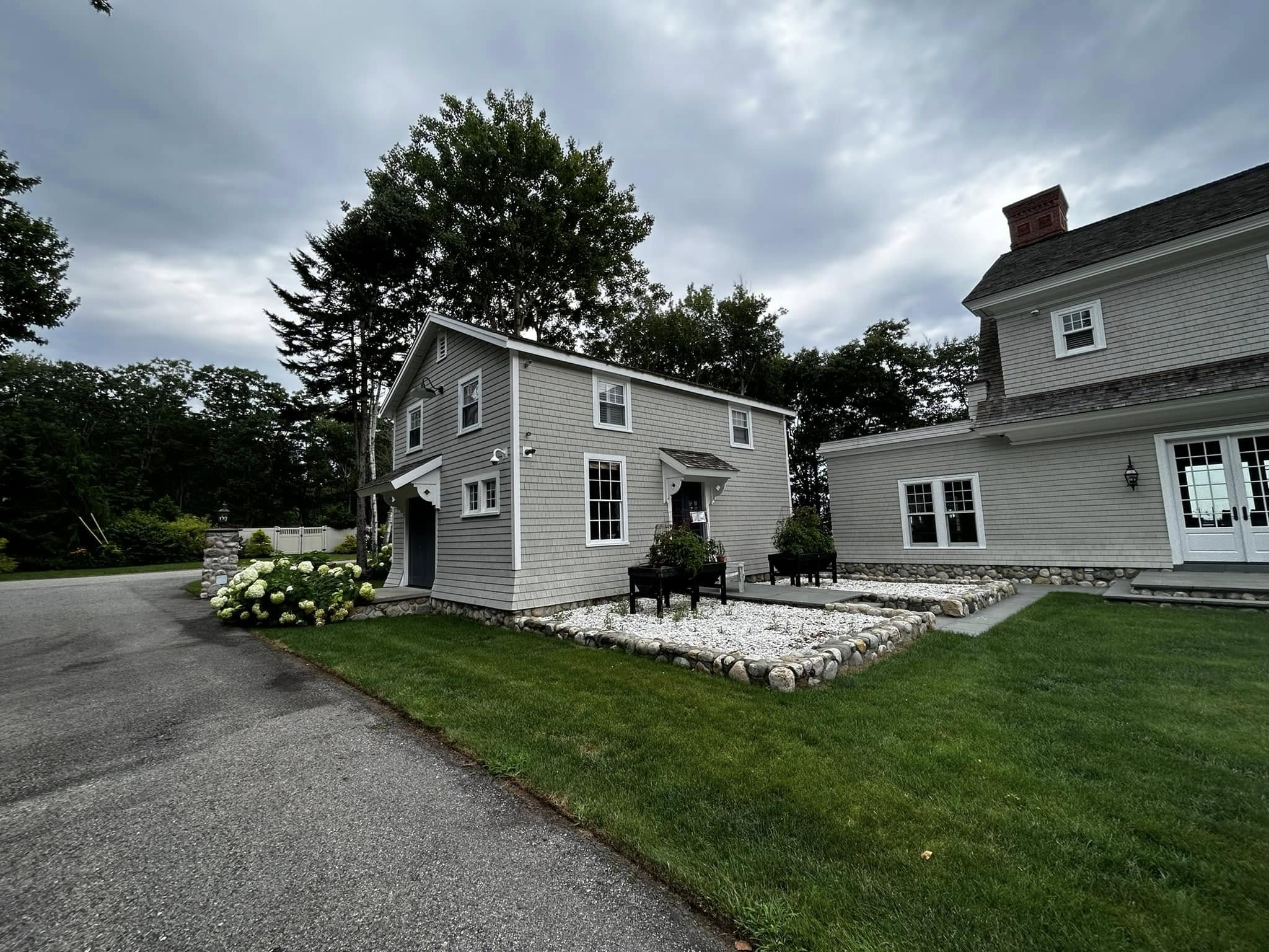 Cedar Roof Washing & Restoration — Large Estate — photo 2